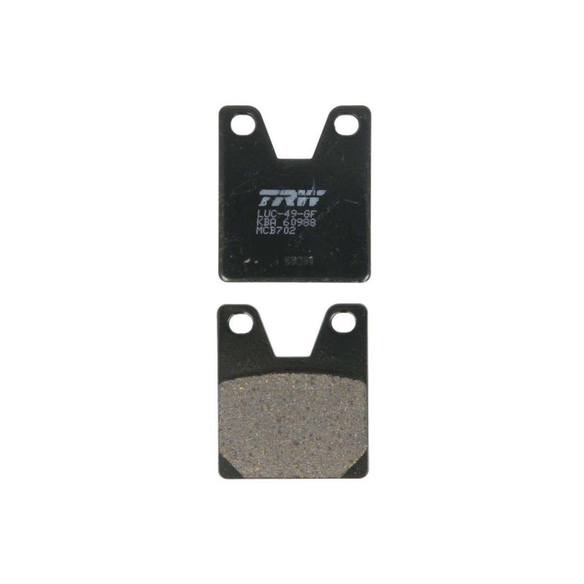Trw Jeu De Plaquettes De Frein Mcb702lf