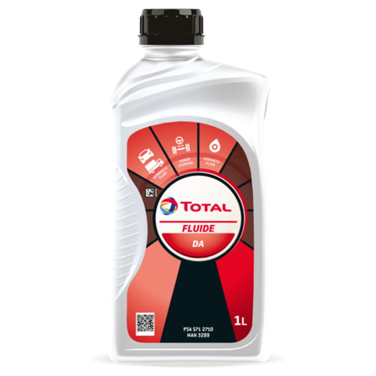 Olej przekładniowy syntetyczny TOTAL Fluide DA, 1 litr