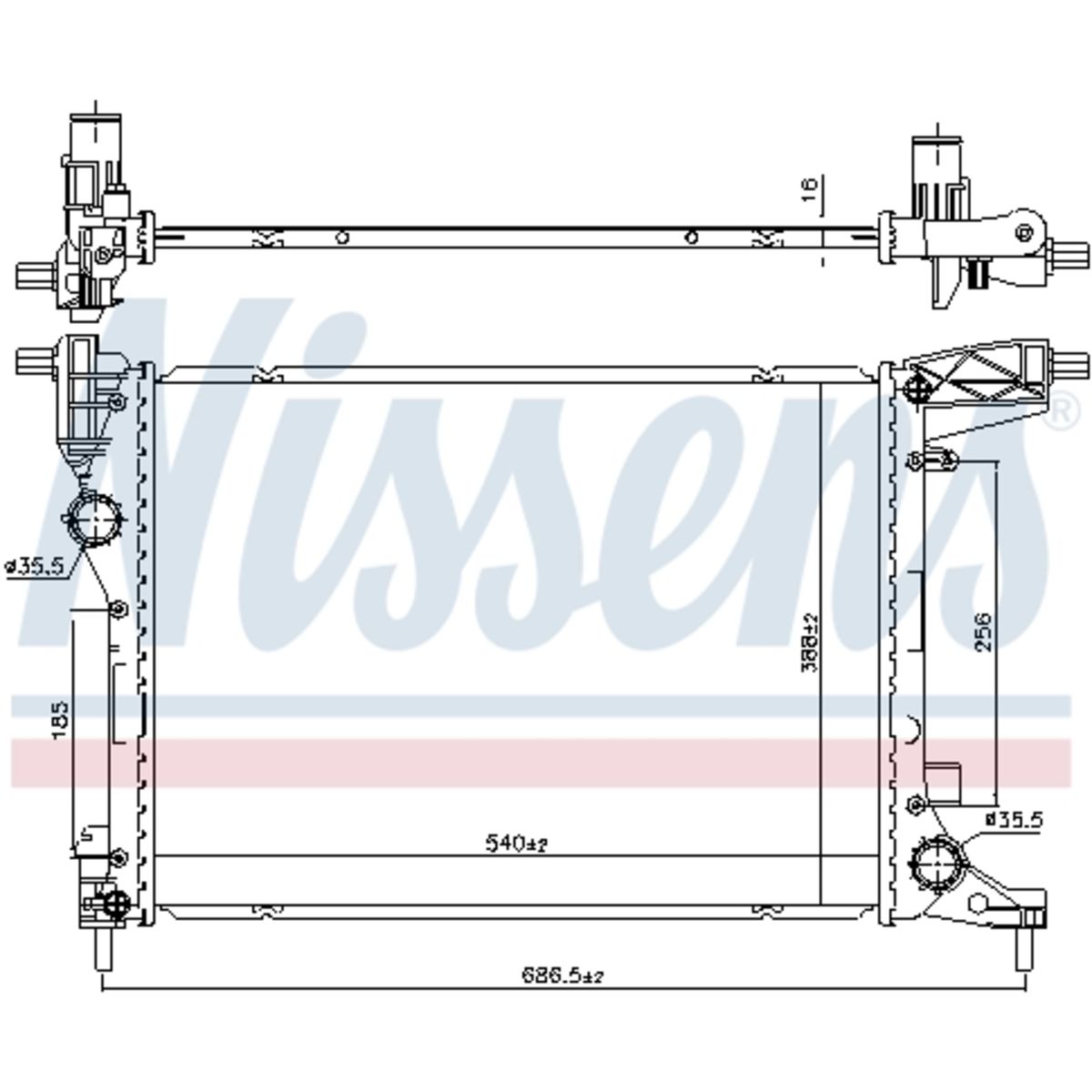 Image of Radiator, motorkoeling