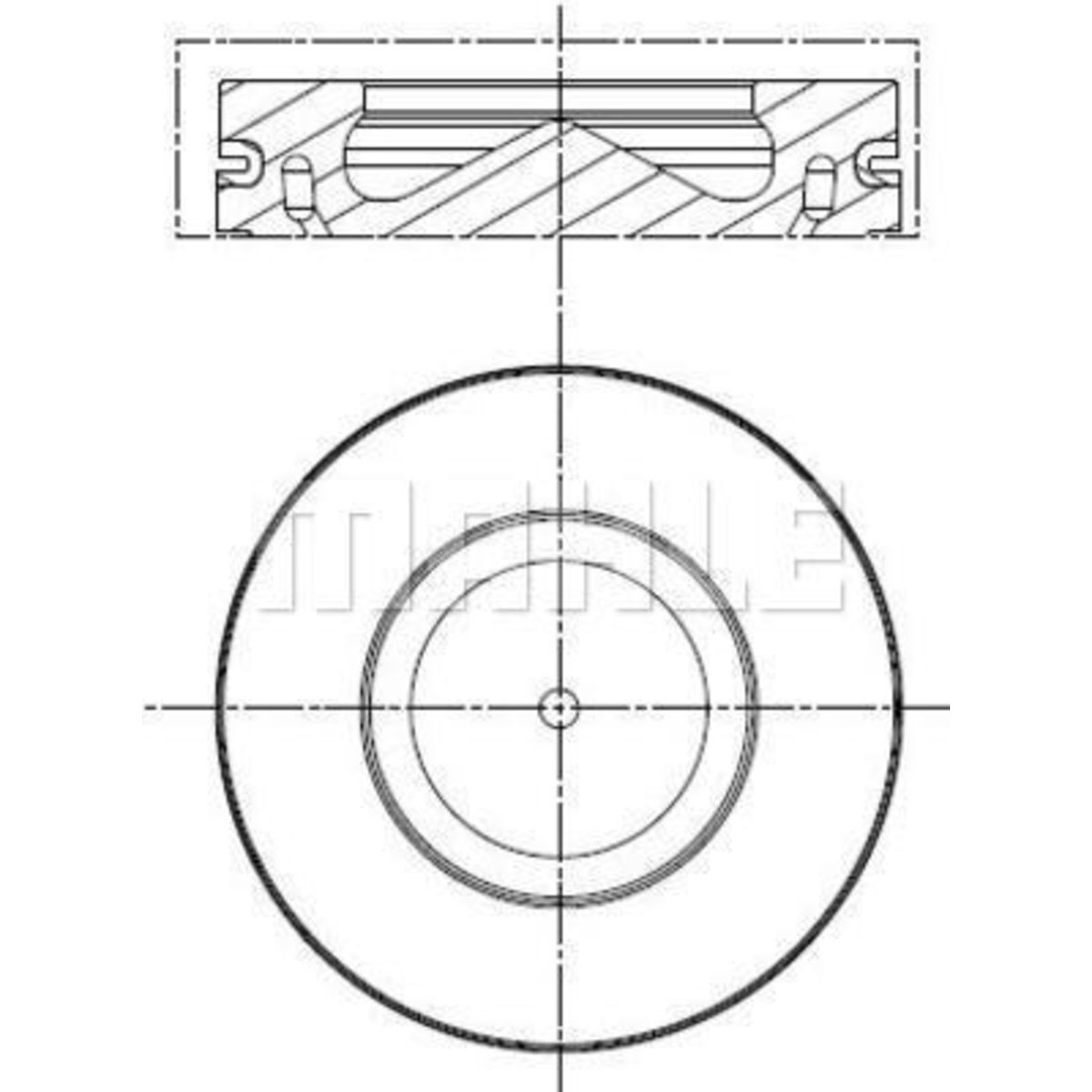 Mahle Pistone 081 Pi 00113 000