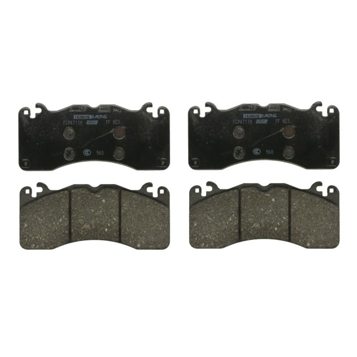 Plaquettes de frein sport non homologuées FERODO FCP4711H