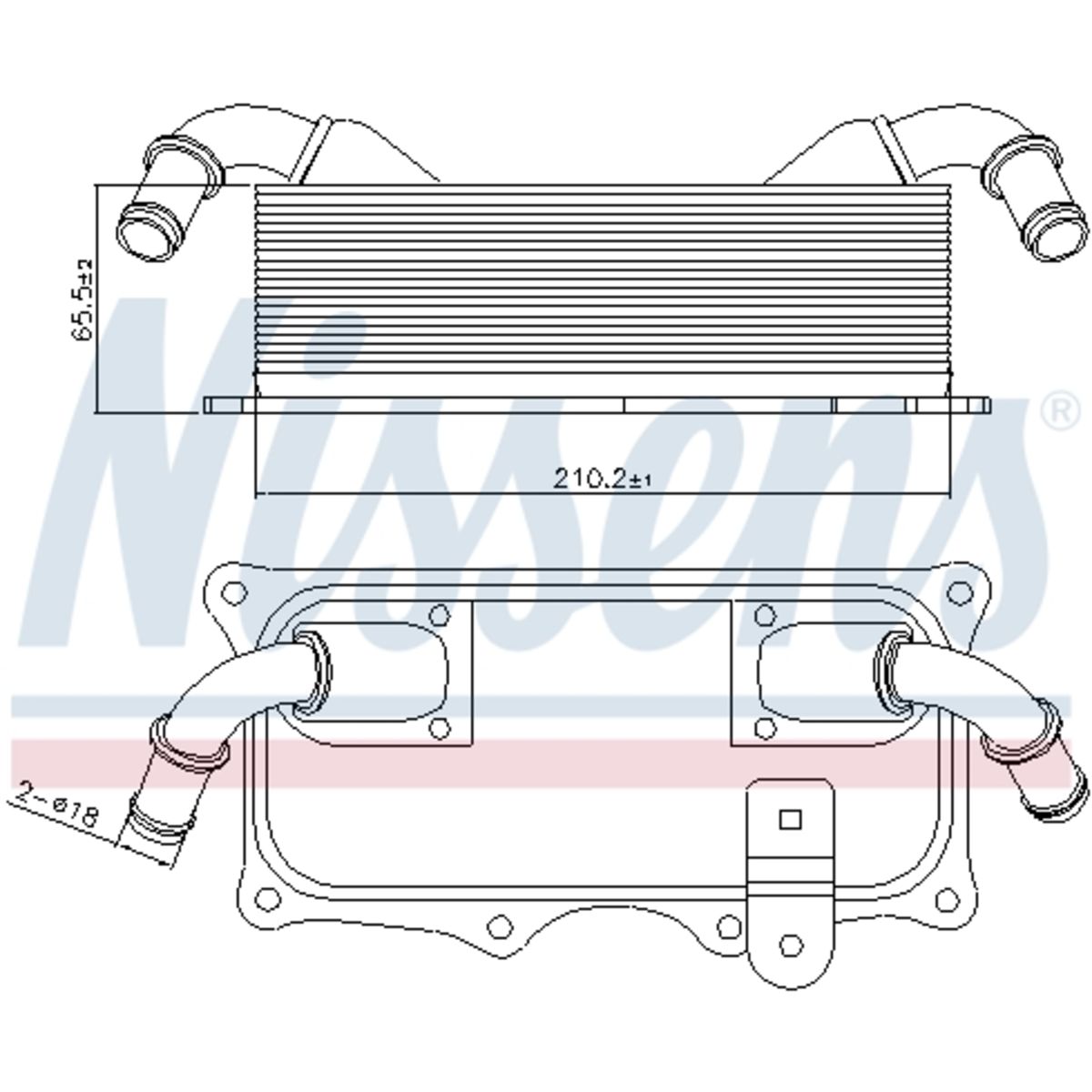 Image of Olie radiator, motorolie