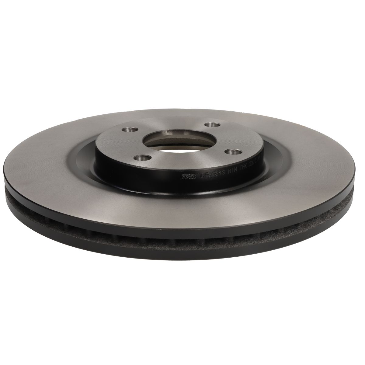 Trw Noir Disque De Frein Df6761s, 1 Pièce