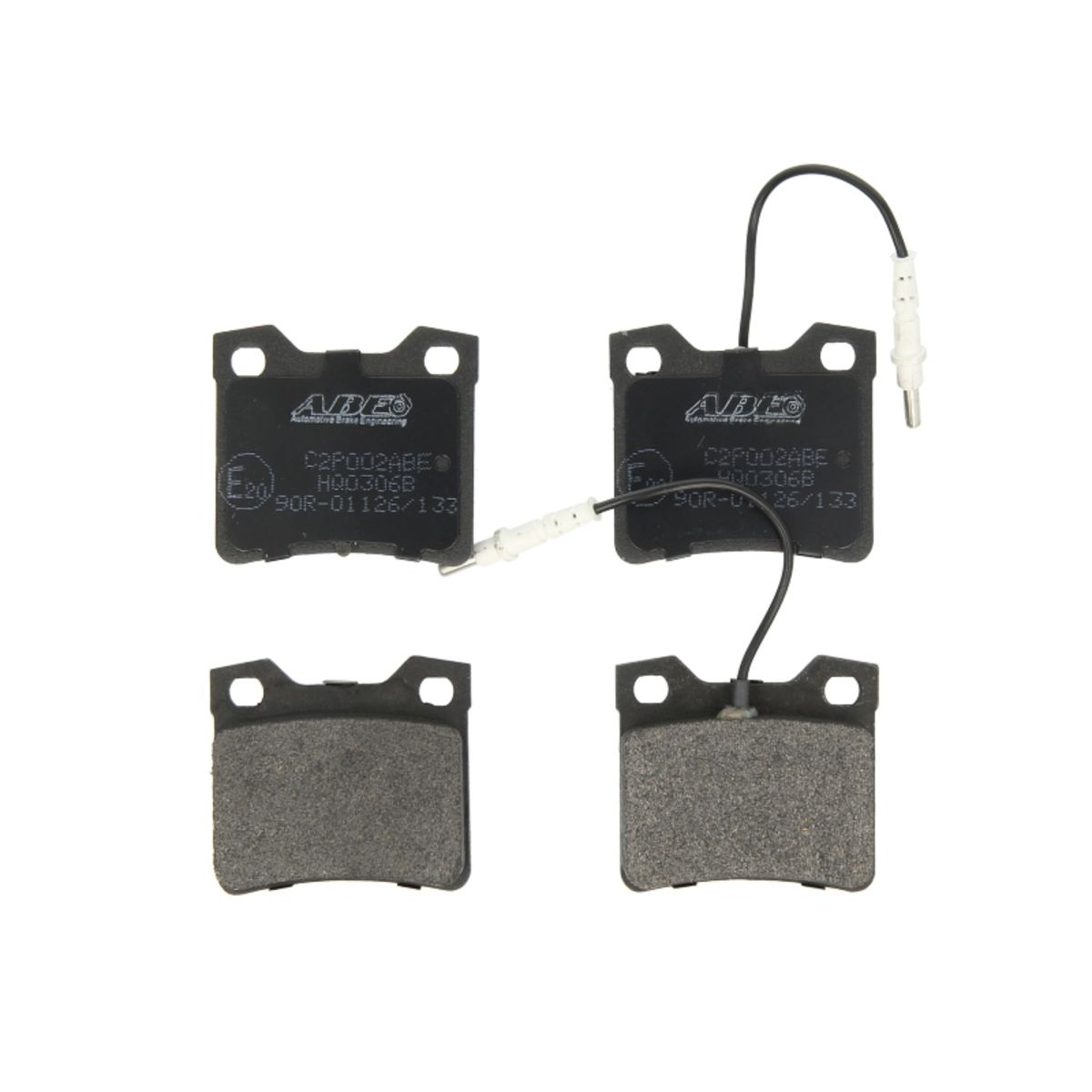 Image of Remblokset  C2P002, achter