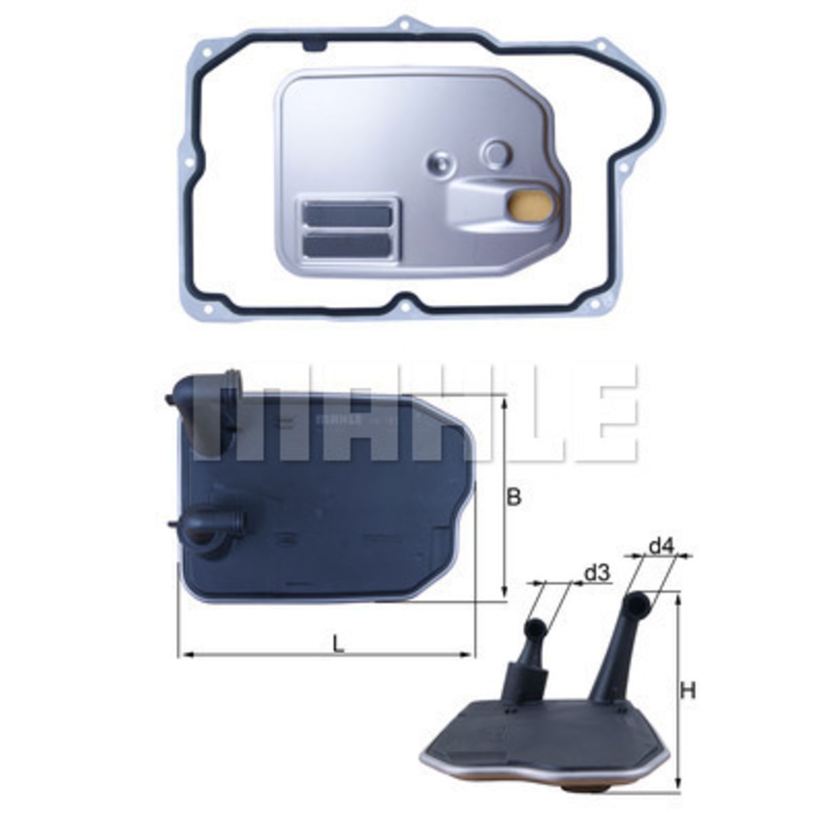 Image of Oliefilter, automaat  HX161D
