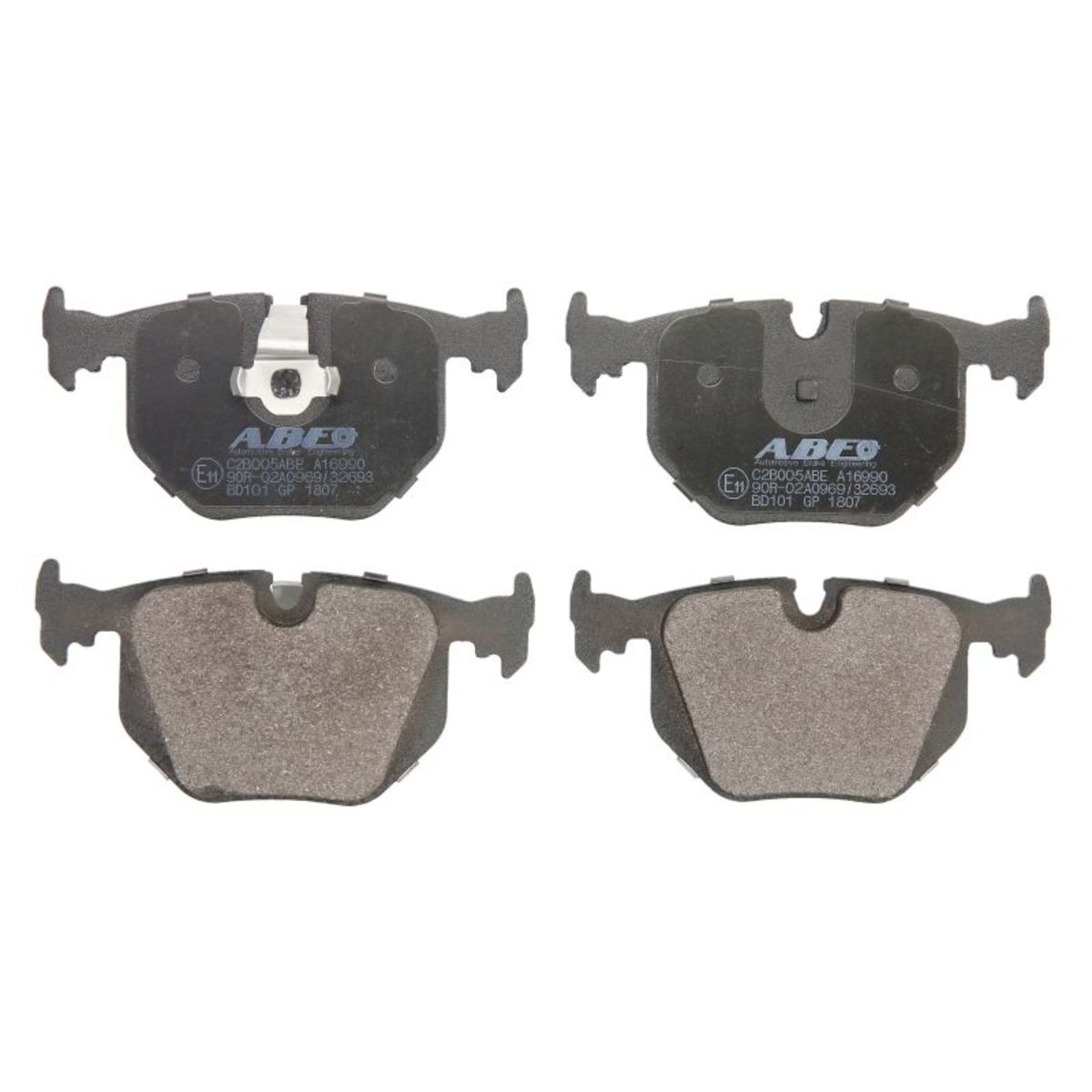 Image of Remblokset  C2B005, achter