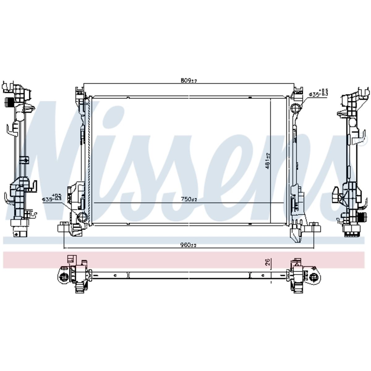 Image of Radiator, motorkoeling