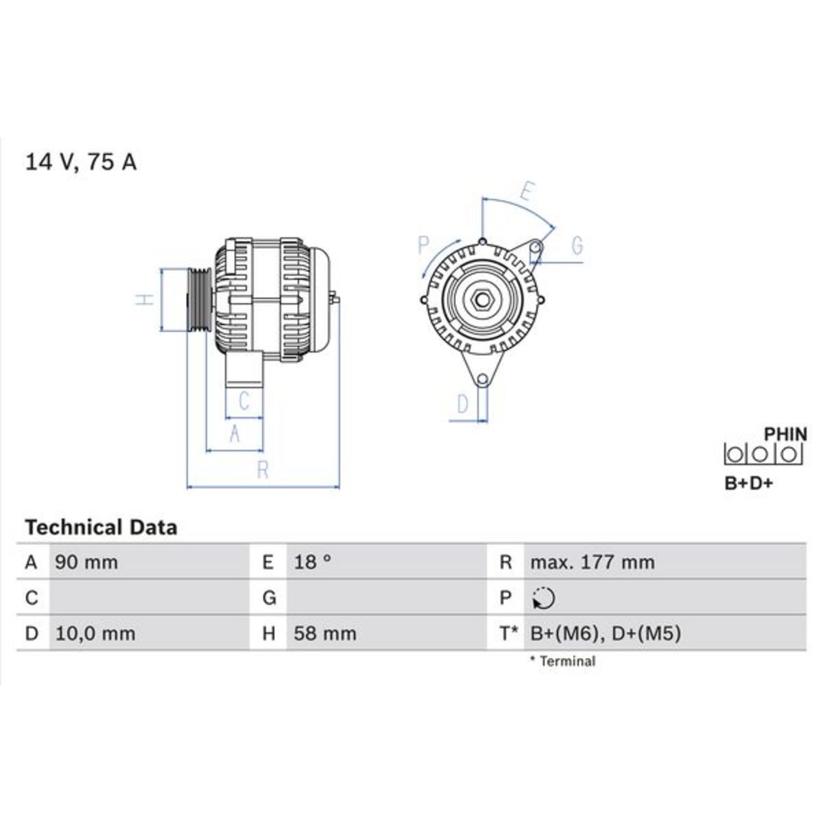 Image of Driefasige generator