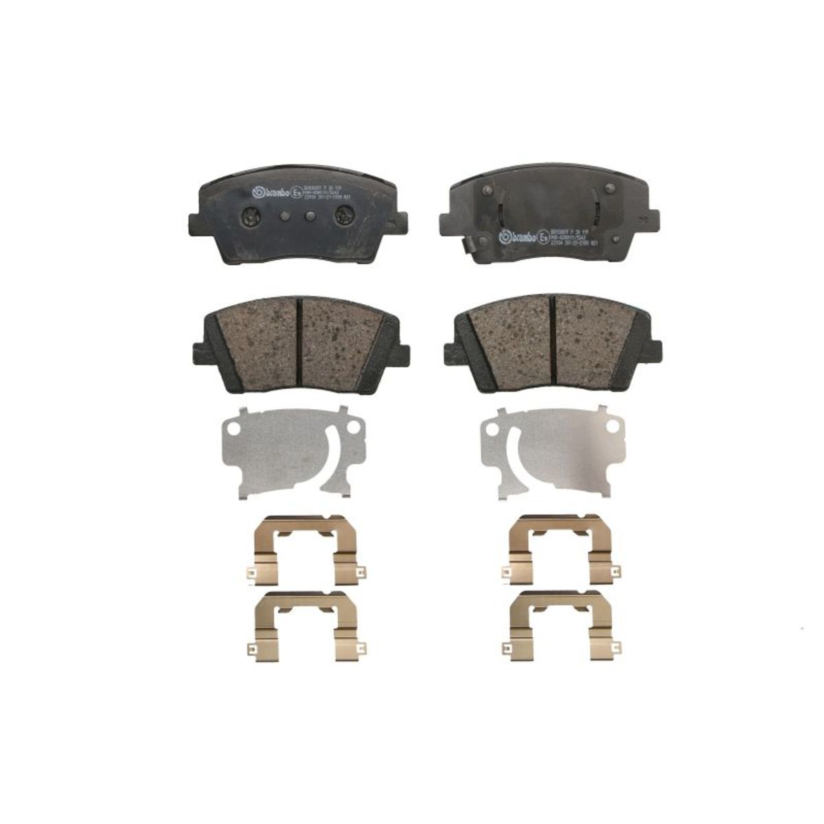 Brembo Bremsbelagsatz P 30 119