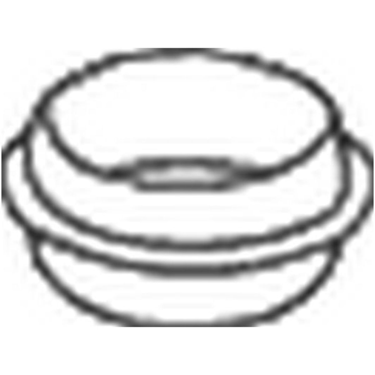 Image of Pakking, uitlaatpijp  256-841