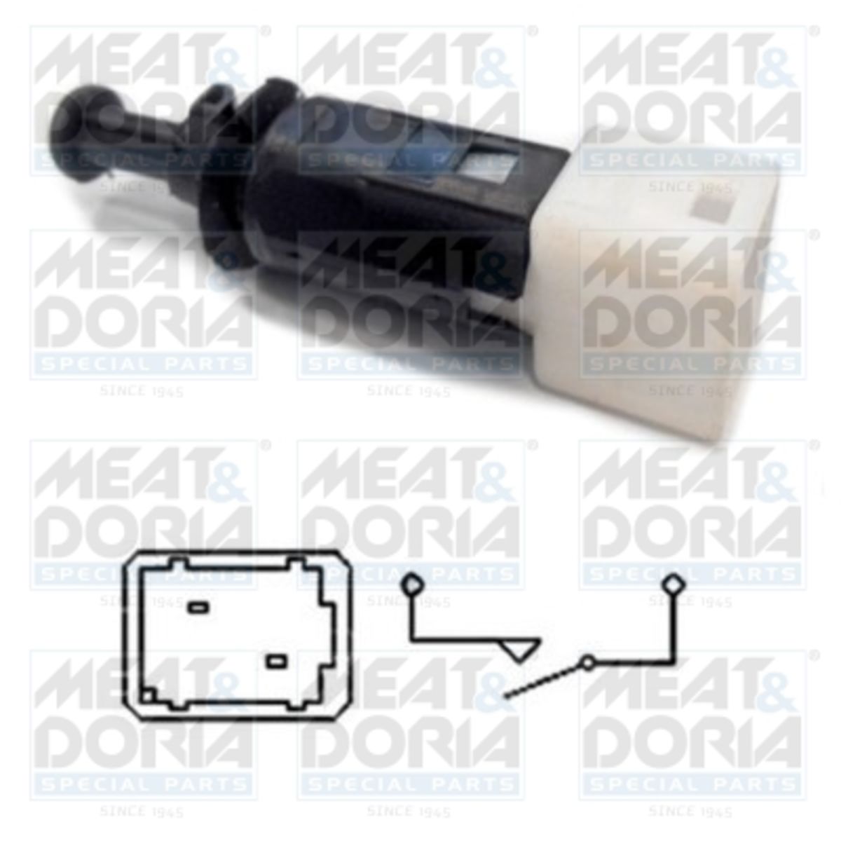 Meat&Doria Interruptor, Accionamiento De Embrague (Control Del Motor) Meat & Doria 35034