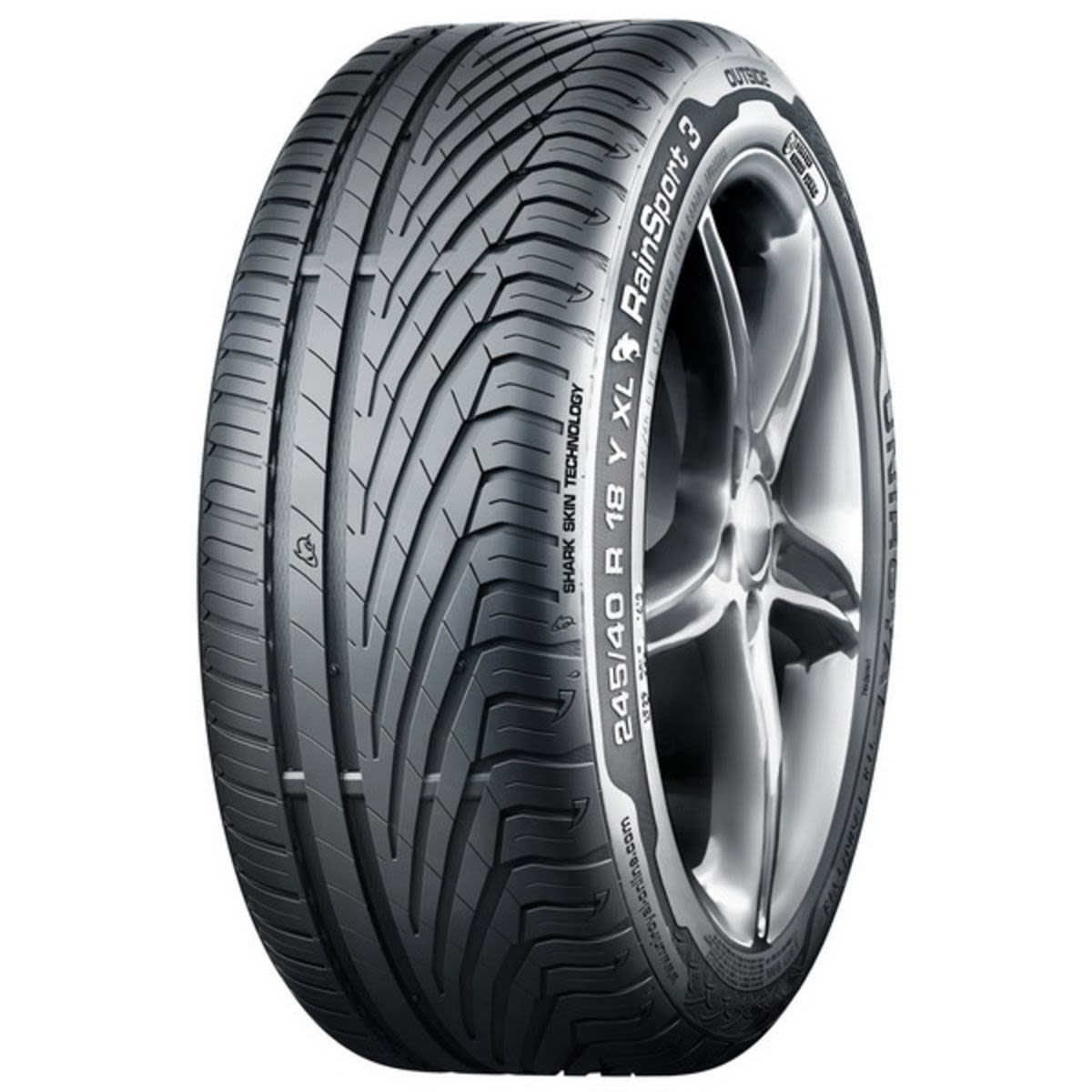 Image of Zomerbanden  RainSport 3 255/45R18 XL 103Y, Productiedatum 2018