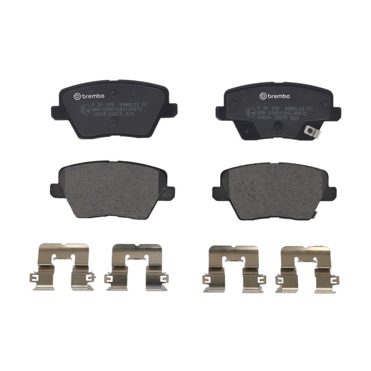 Brembo Bremsbelagsatz P 109 Größe 30 P 30 109