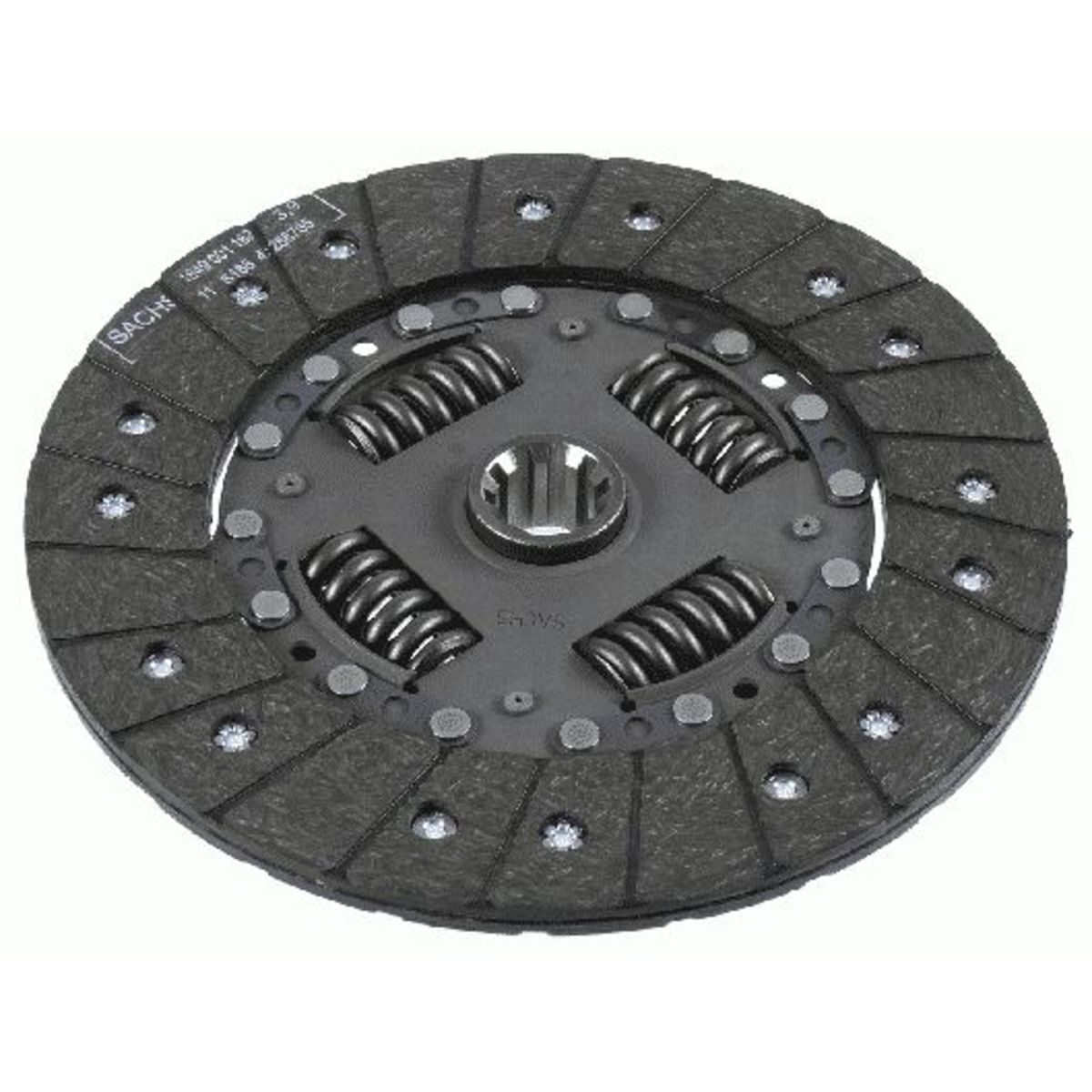 SACHS Kupplungsscheibe Für Ford Fiesta V 2001-2014 - Original Qualität