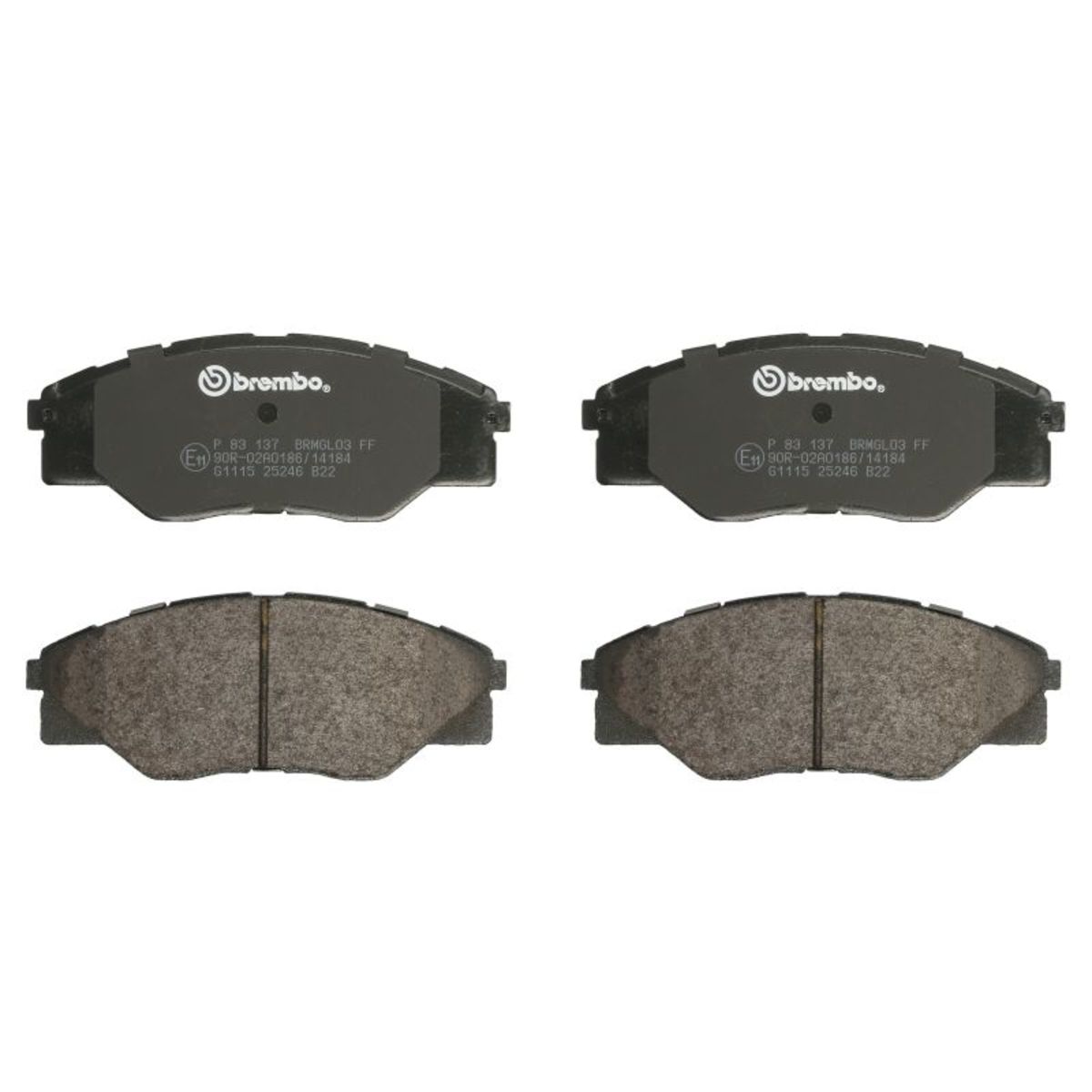 Brembo Bremsbelagsatz P 83 137