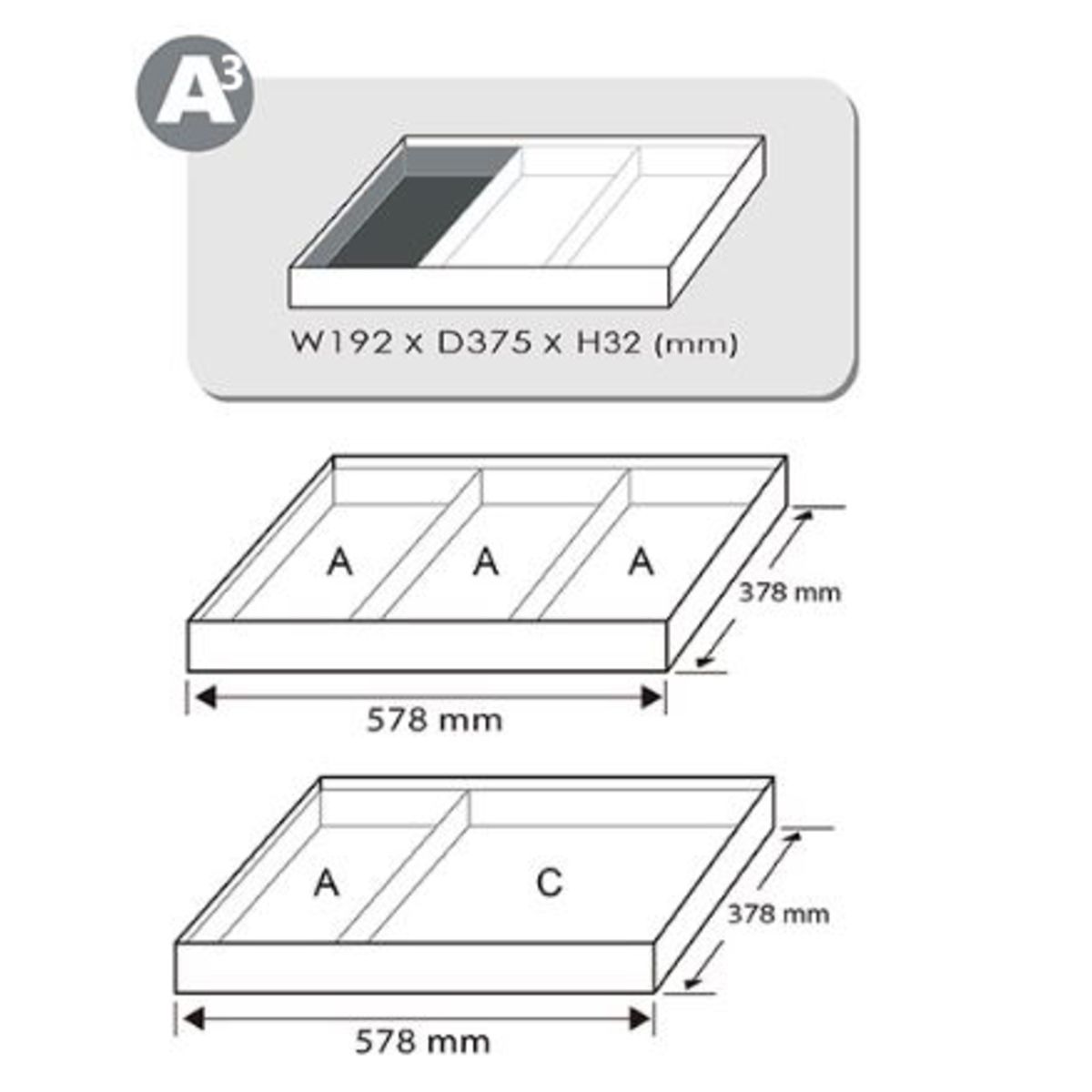 Image of Inzetstuk voor gereedschapswagen
