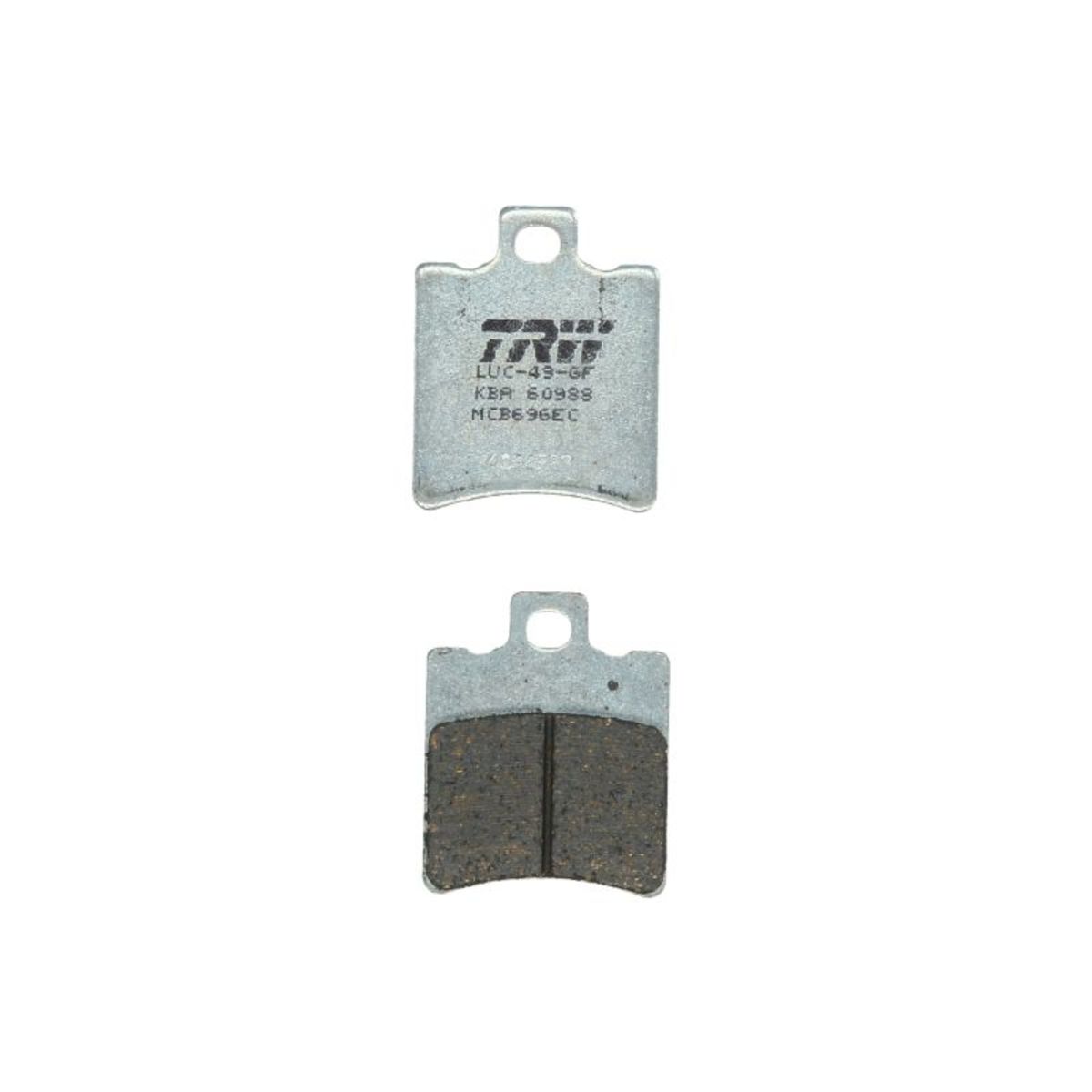 Jeu de plaquettes de frein TRW MCB696