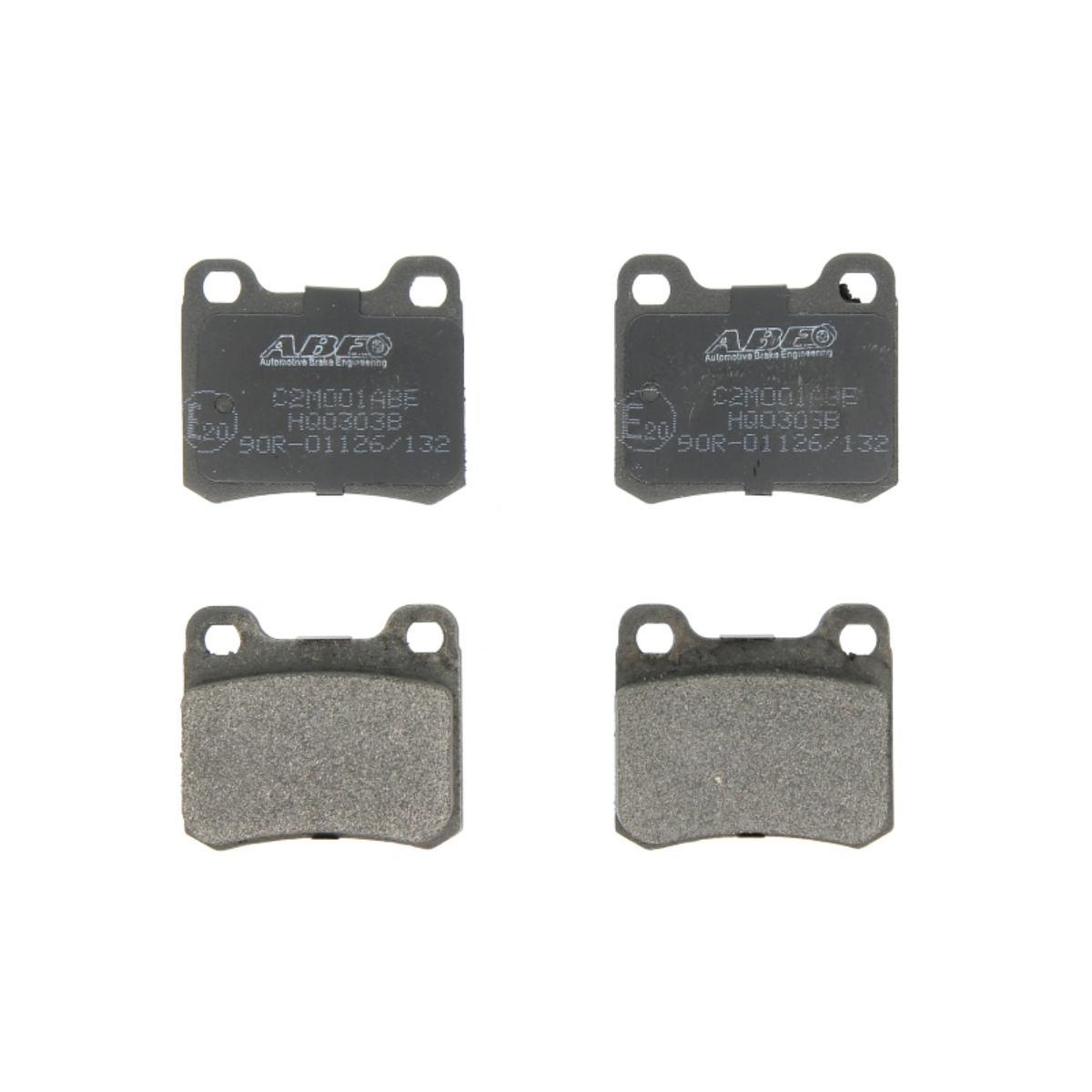 Remblokset  C2M001, achter
