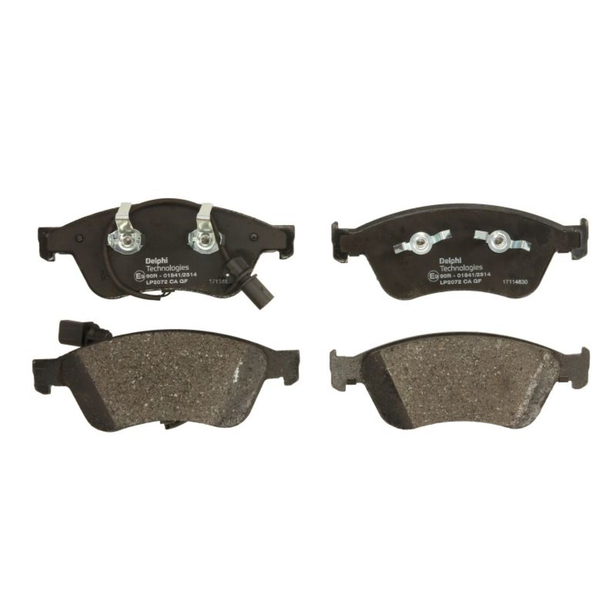 Delphi Set Di Pastiglie Freno Lp2072, Anteriore
