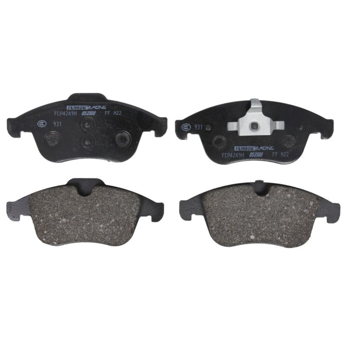 Plaquettes de frein sport non homologuées FERODO FCP4249H