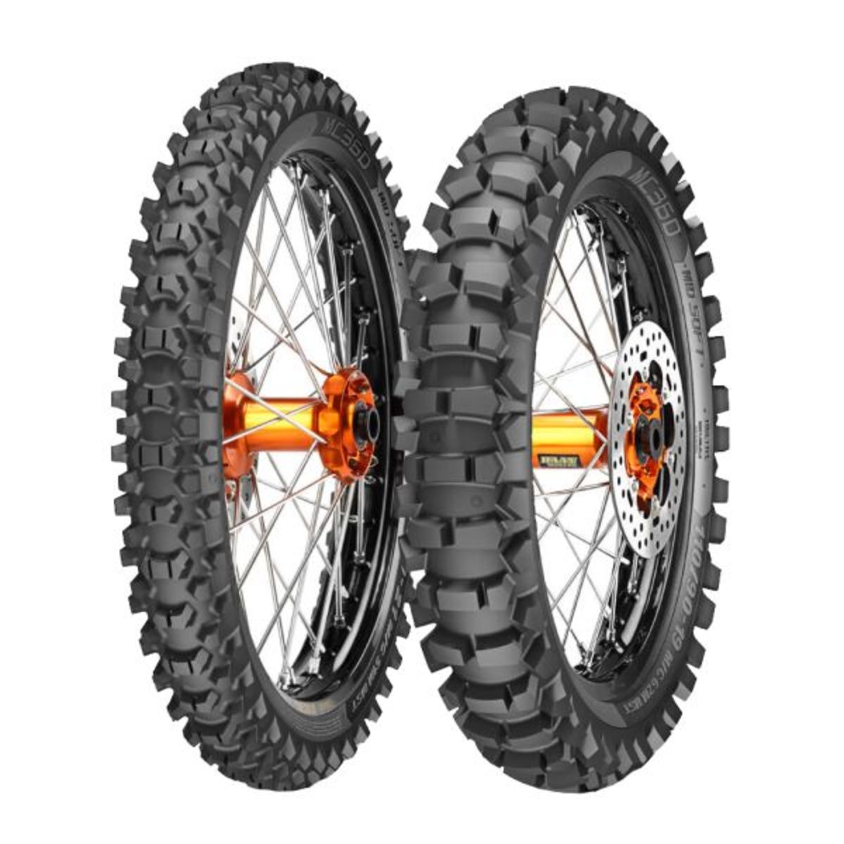 METZELER MC360 MID SOFT 100/100-18 TT, Motorradreifen hinten