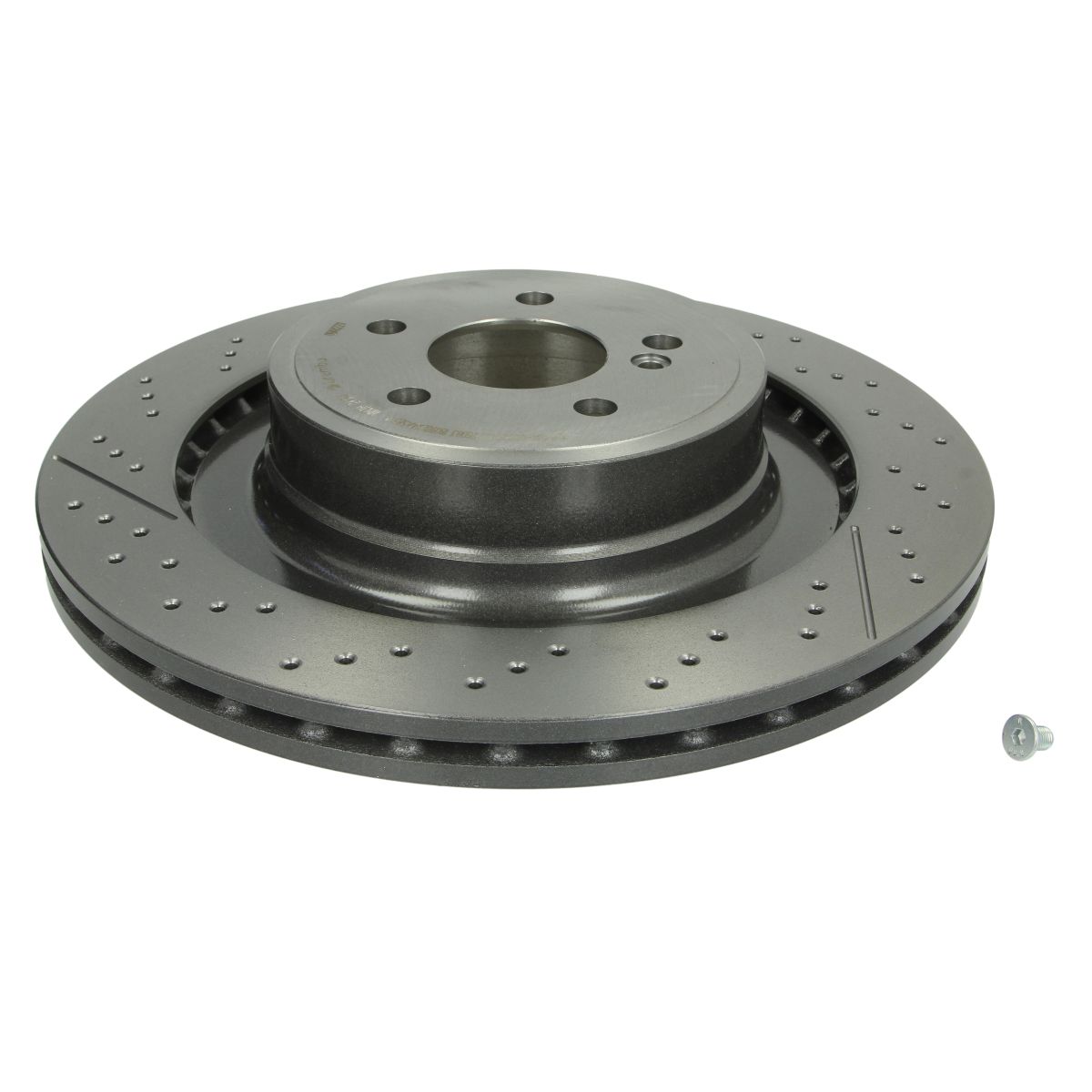 Disco freno BREMBO 09A82211 posteriore, ventilato, fessura, altamente carbonizzato, 1 Pezzo