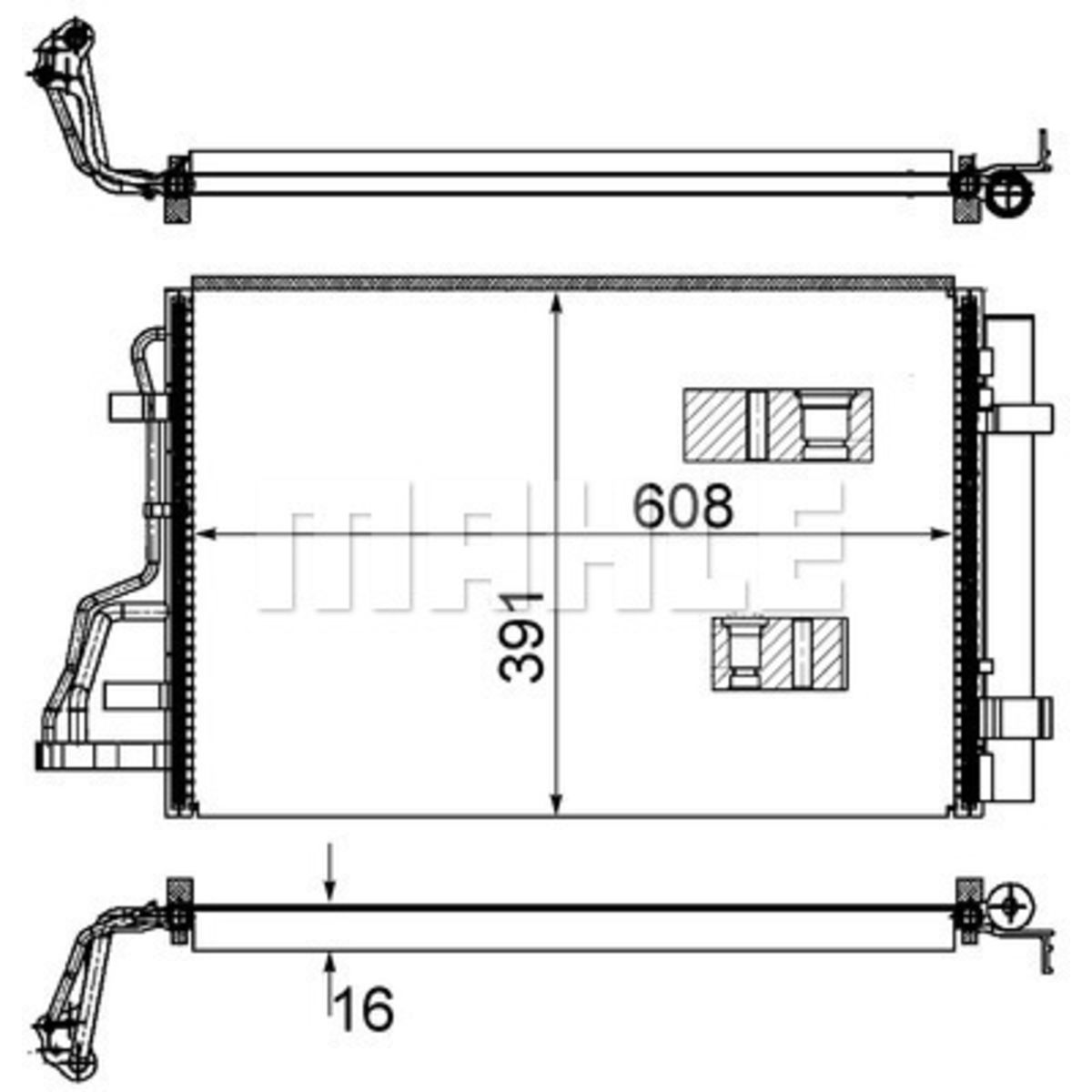 Image of Condensator, airconditioning
