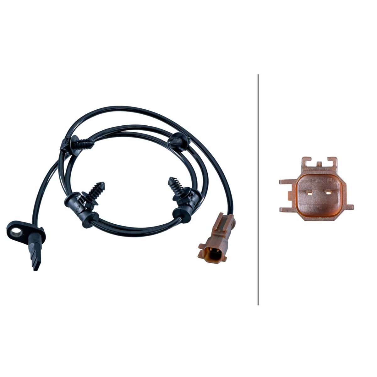 Sensor, Raddrehzahl HELLA 6PU 358 268-321