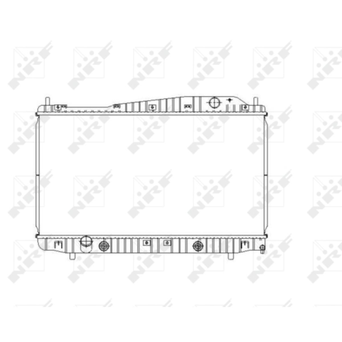 Nrf Radiator, Motorkoeling 53482