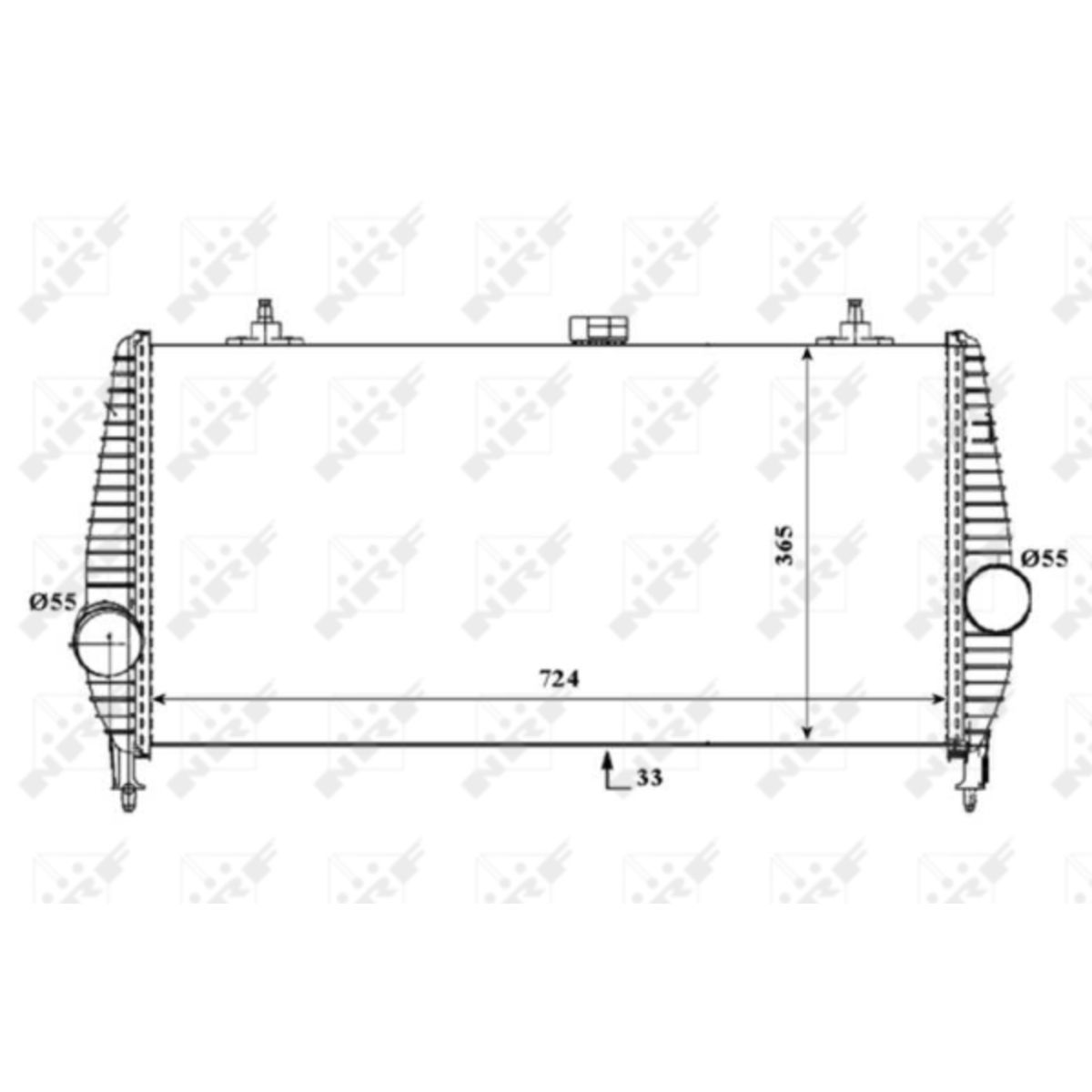 Nrf Intercooler 30194