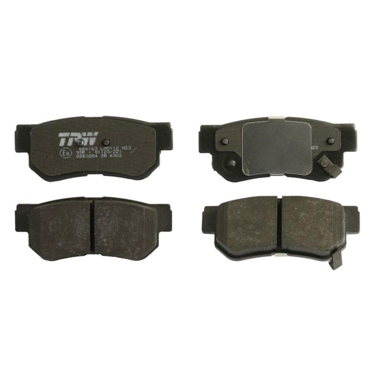 Trw Jeu De Plaquettes De Frein Gdb3284, Arrière