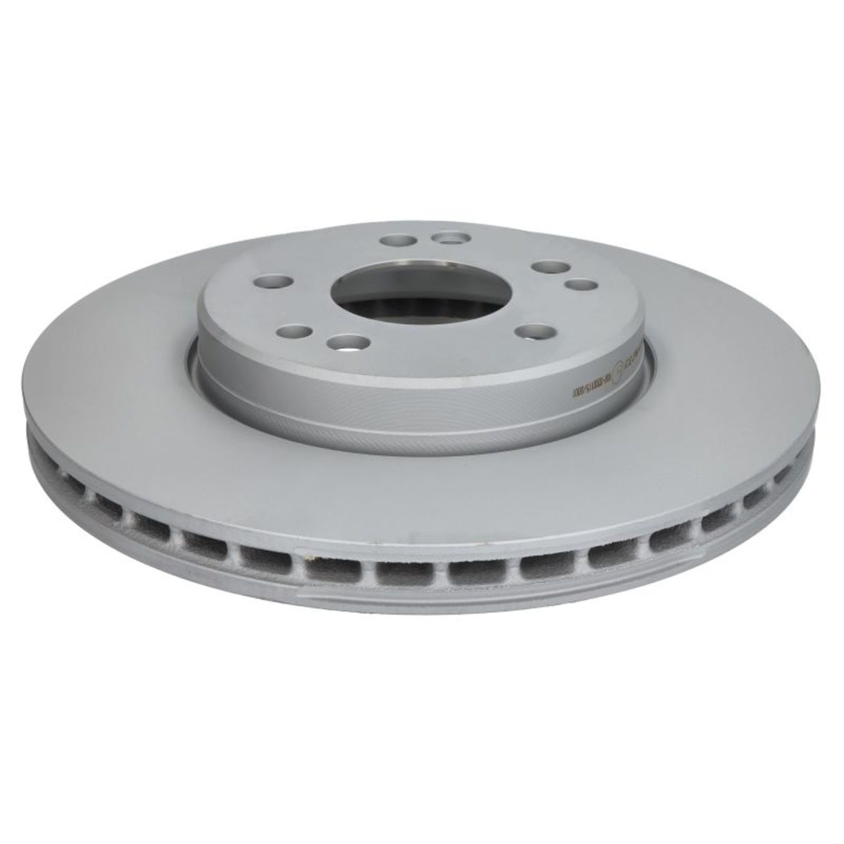 Disco freno ATE 24.0125-0107.1 anteriore, ventilato, altamente carbonizzato, 1 Pezzo