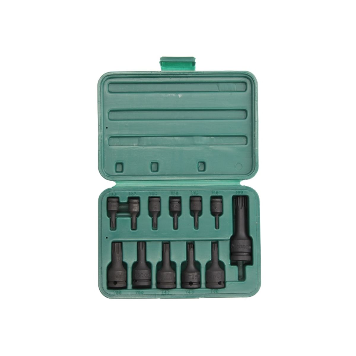 Image of TORX slagmoerdoppenset  1/4-3/8-1/2 12 stuks T10-T60