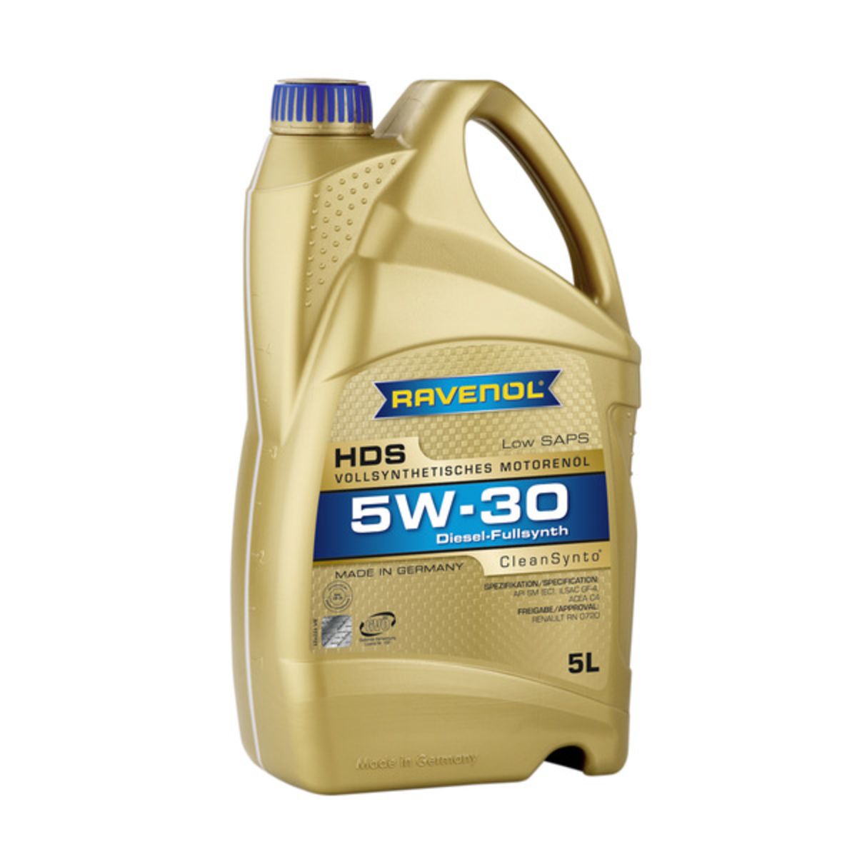 Huile moteur RAVENOL 1111121 HDS 5W30 5L