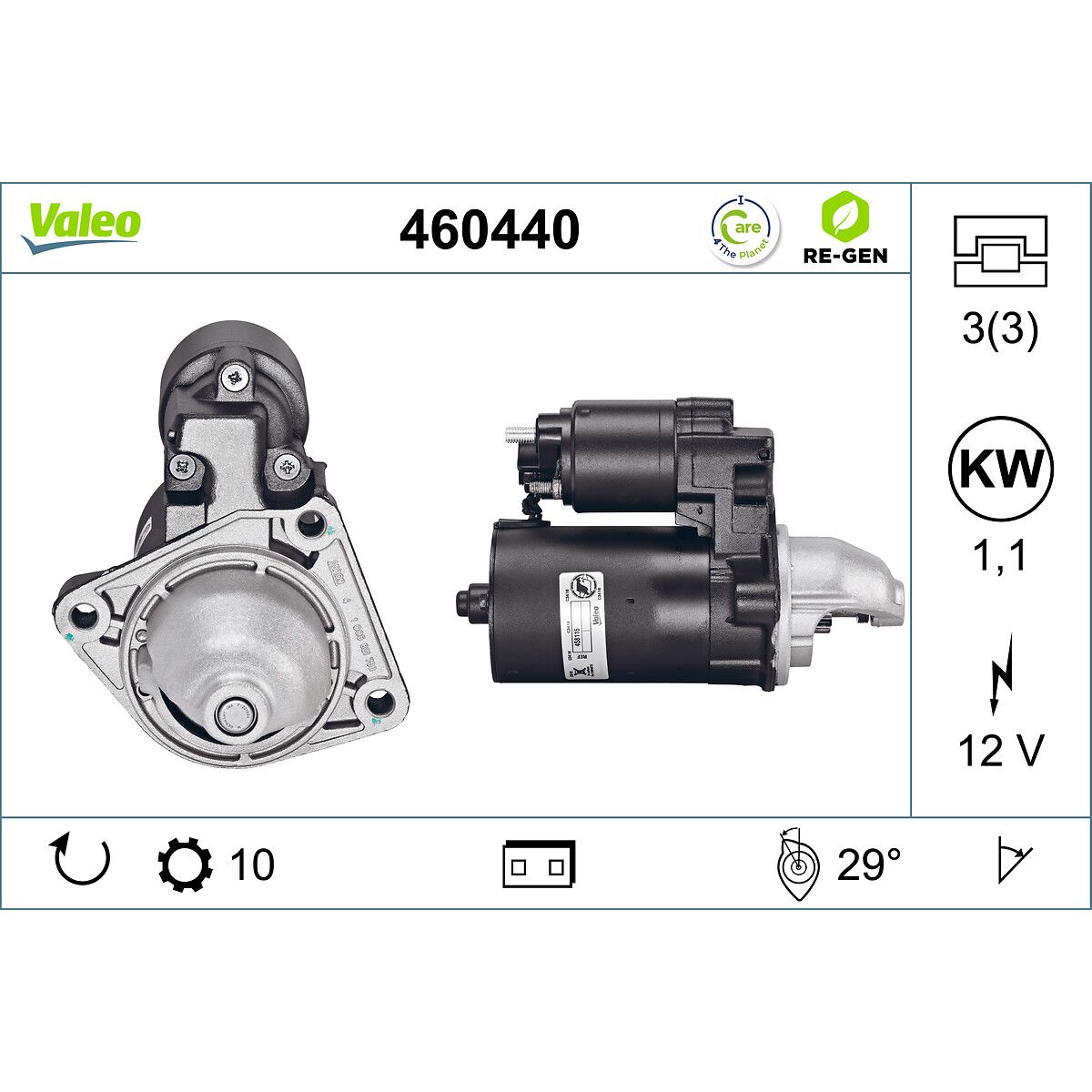 Valeo Démarreur 460440