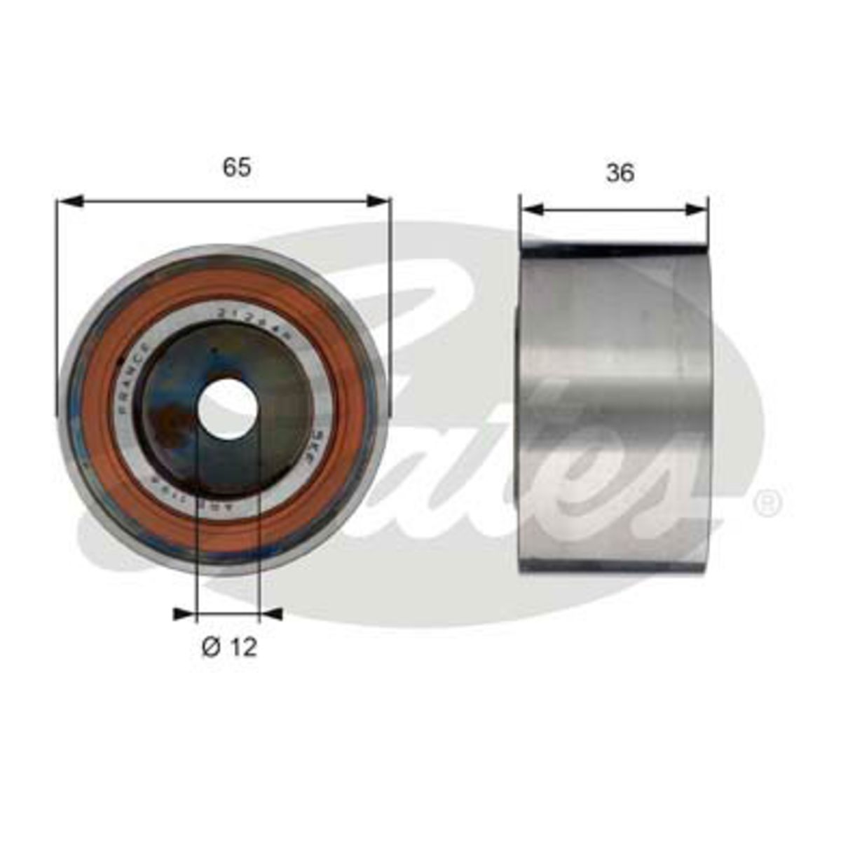 Image of Geleiderol, distributieriem PowerGrip®