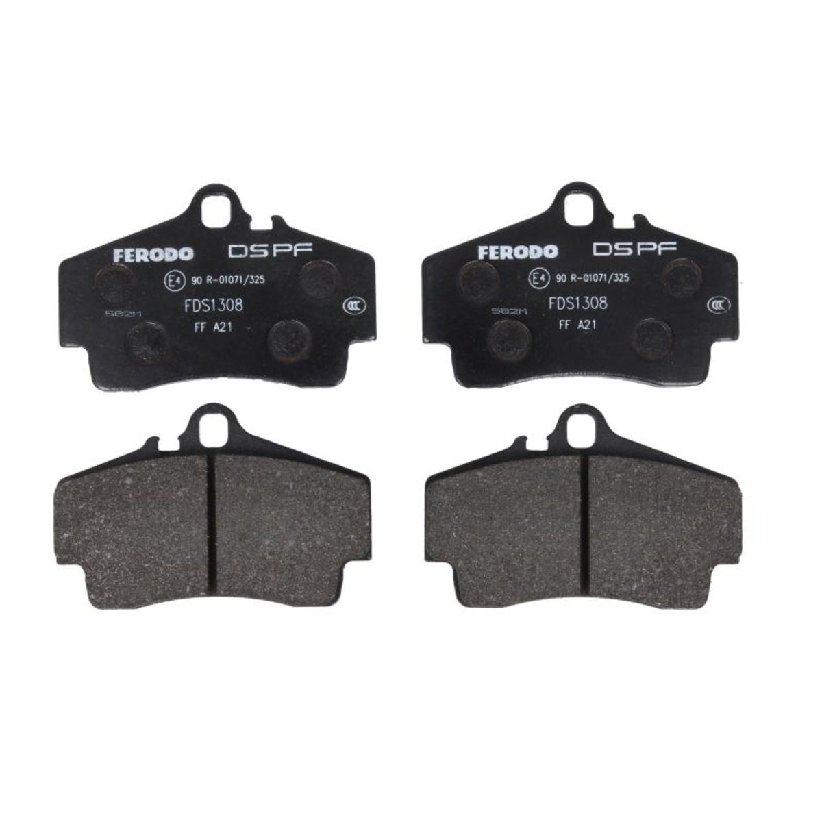 Jeu de plaquettes de frein FERODO Performance FDS1308, arrière
