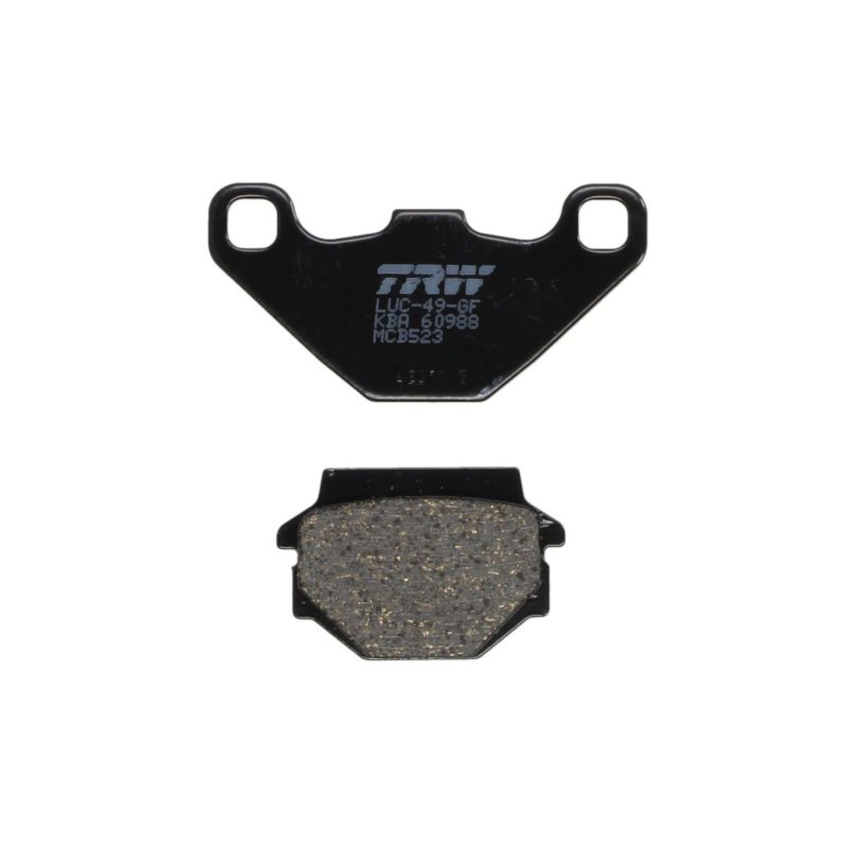 Jeu de plaquettes de frein TRW MCB523