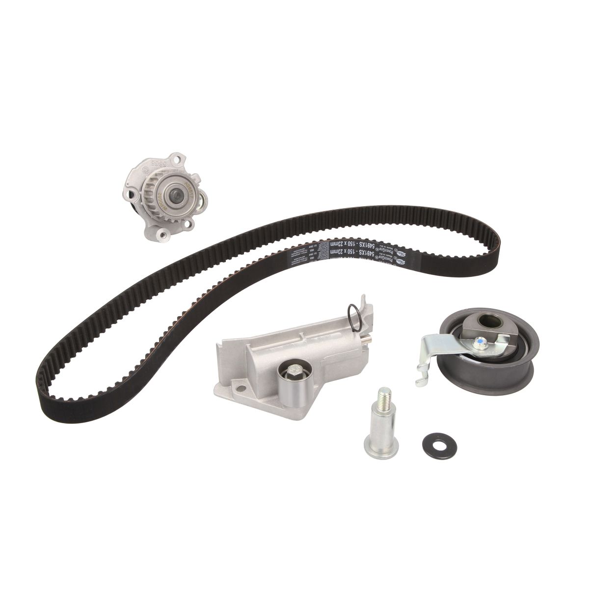 Image of Waterpomp + distributieriem set PowerGrip®