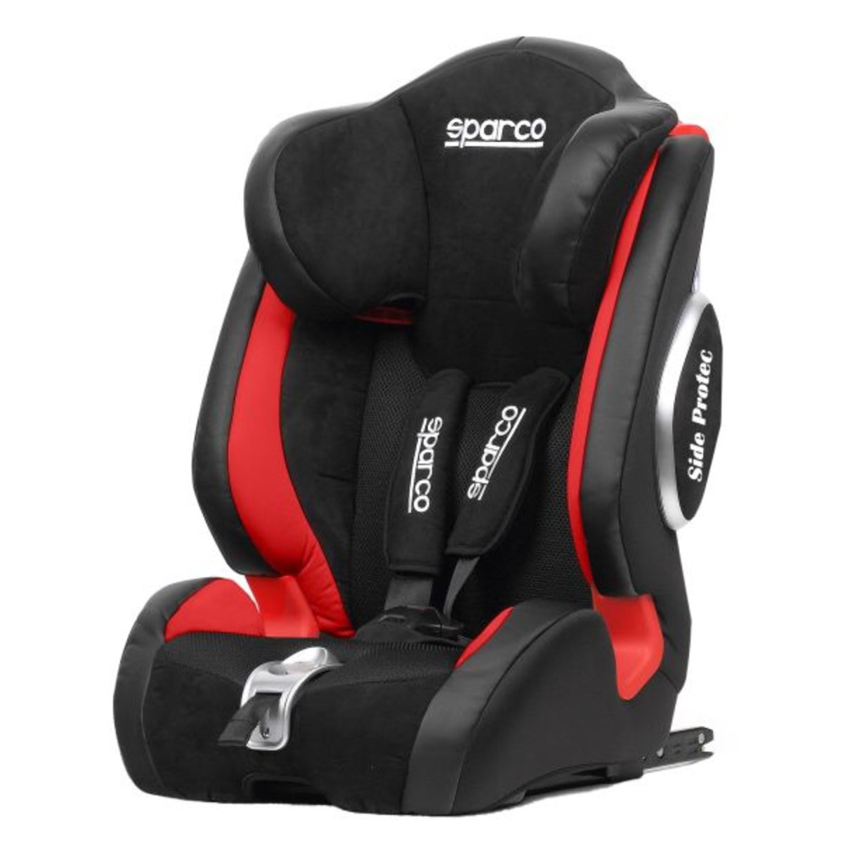 Fotelik samochodowy Sparco F1000K (czarno-czerwony)