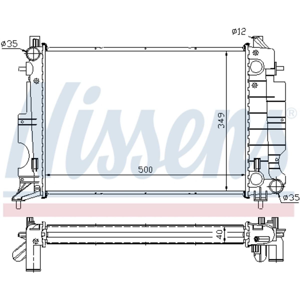 Image of Radiator, motorkoeling
