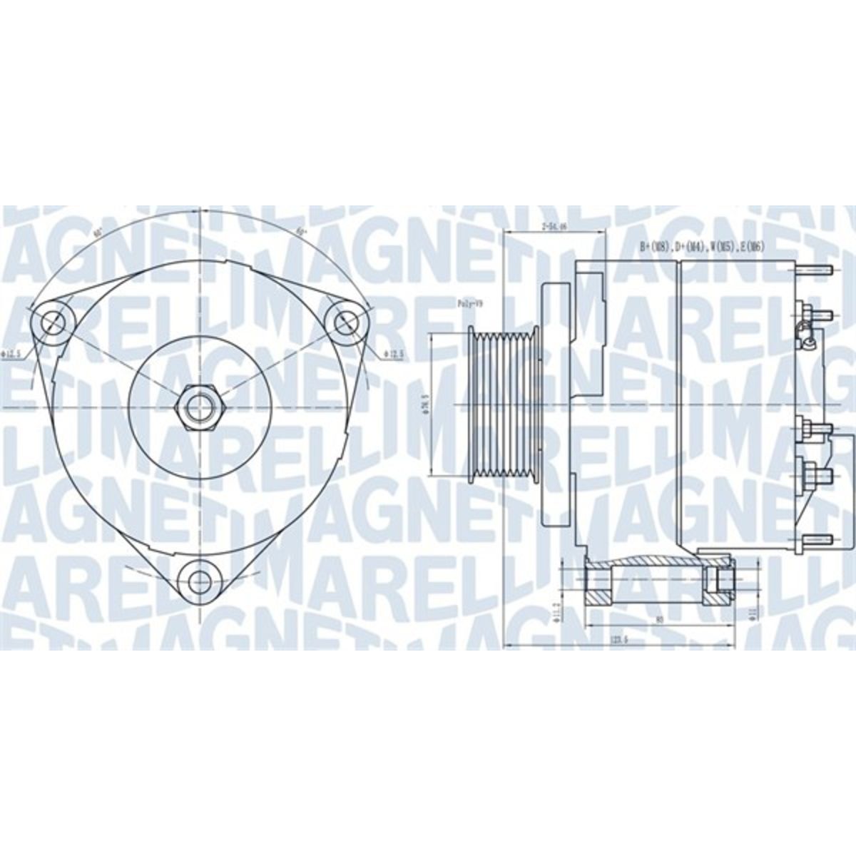 Image of Driefasige generator