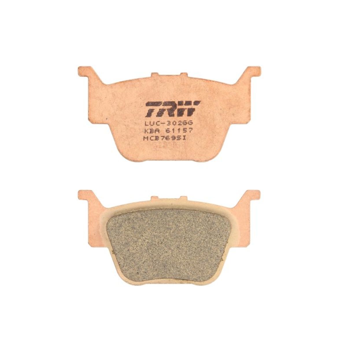 Jeu de plaquettes de frein TRW MCB769SI