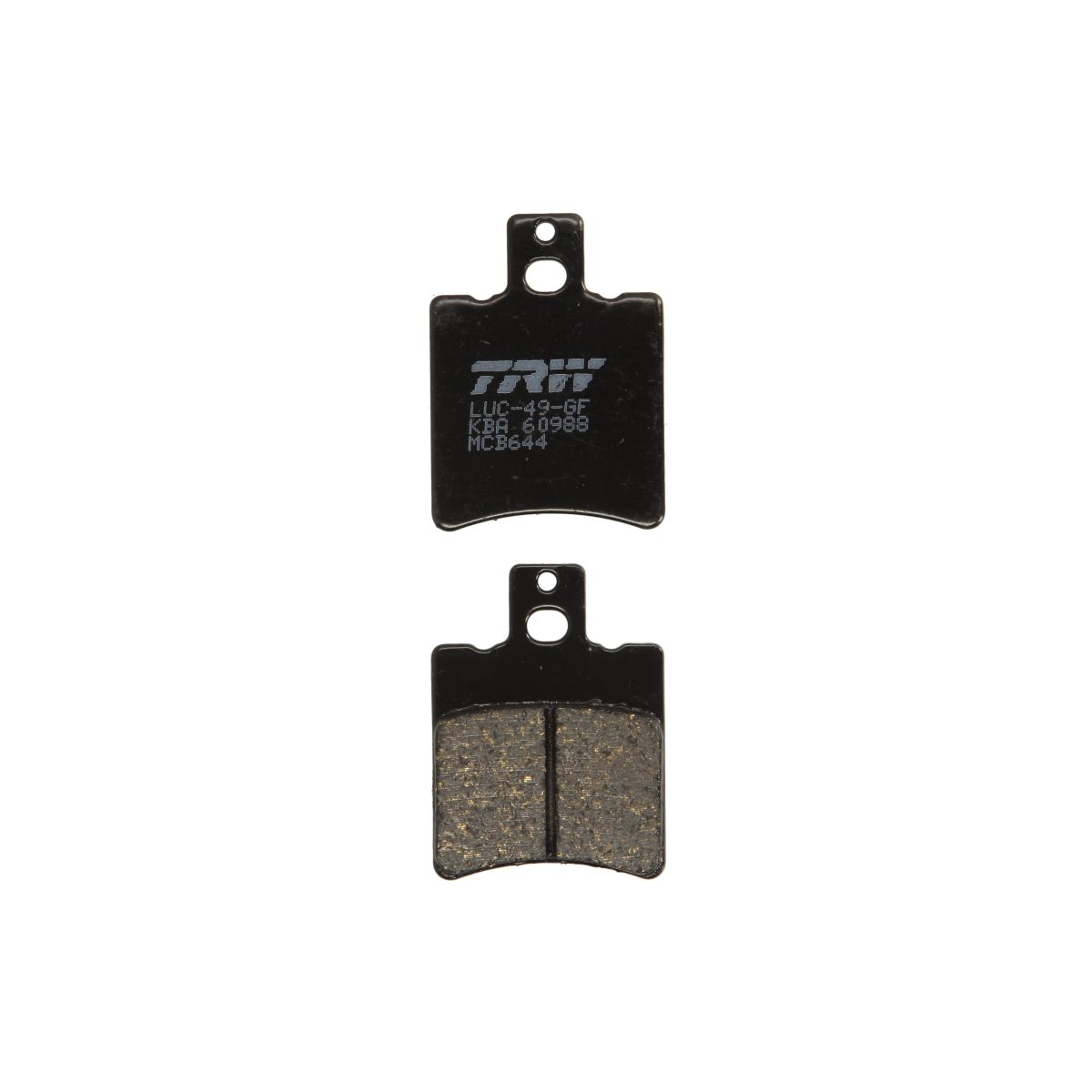 Trw Set Di Pastiglie Freno Mcb644