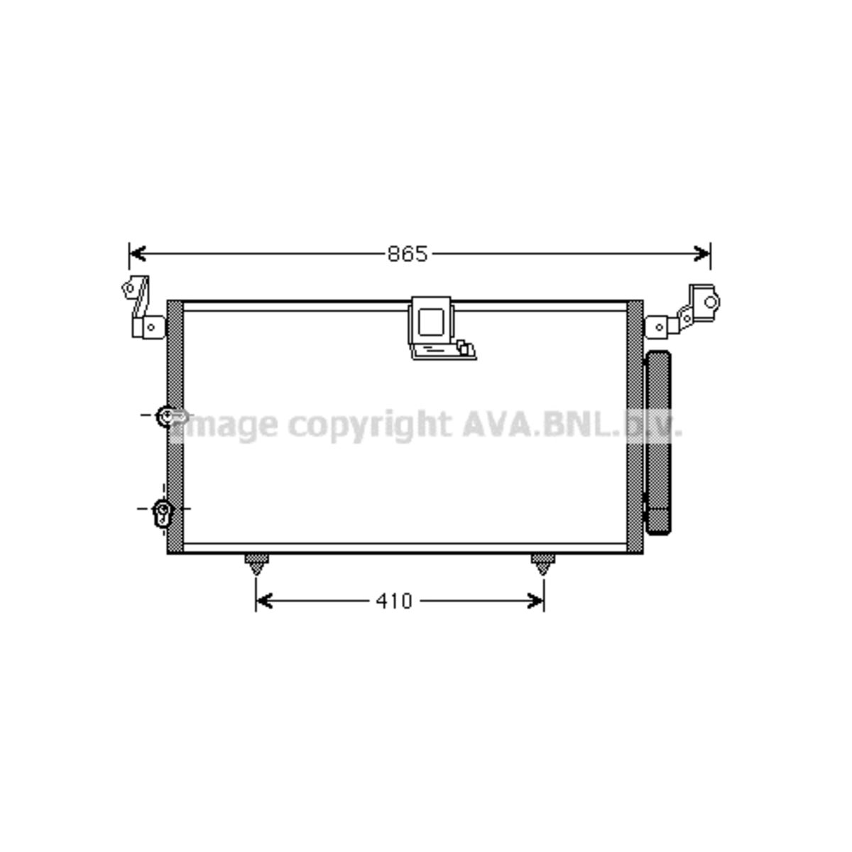 Image of Condensator, airconditioning