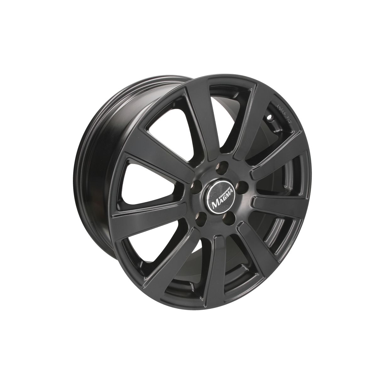 Image of Aluminium velg 17 inch  Interio 5x114,3 8J ET45, Kleur Zwart Matt