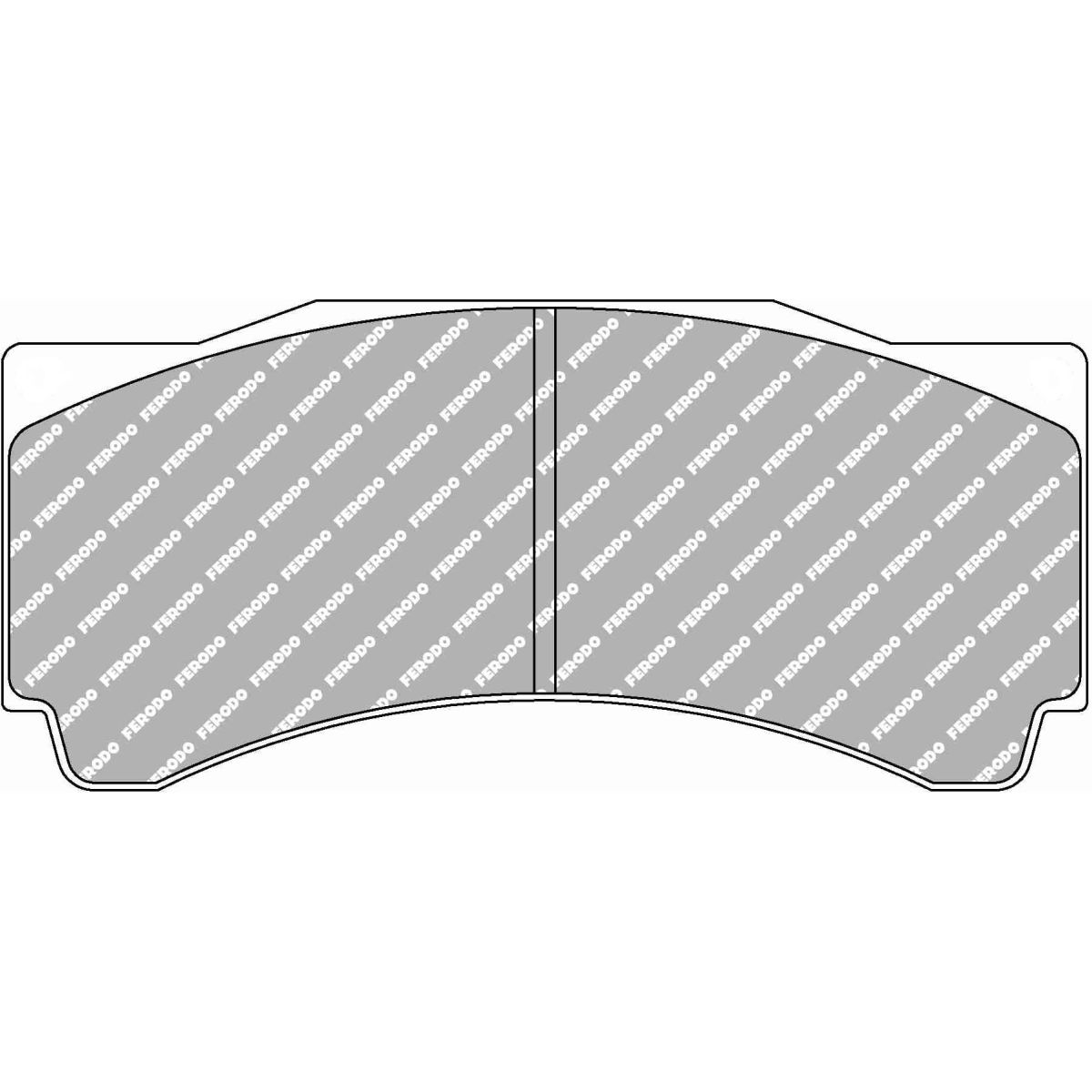 Jeu de plaquettes de frein FERODO FRP3144WB