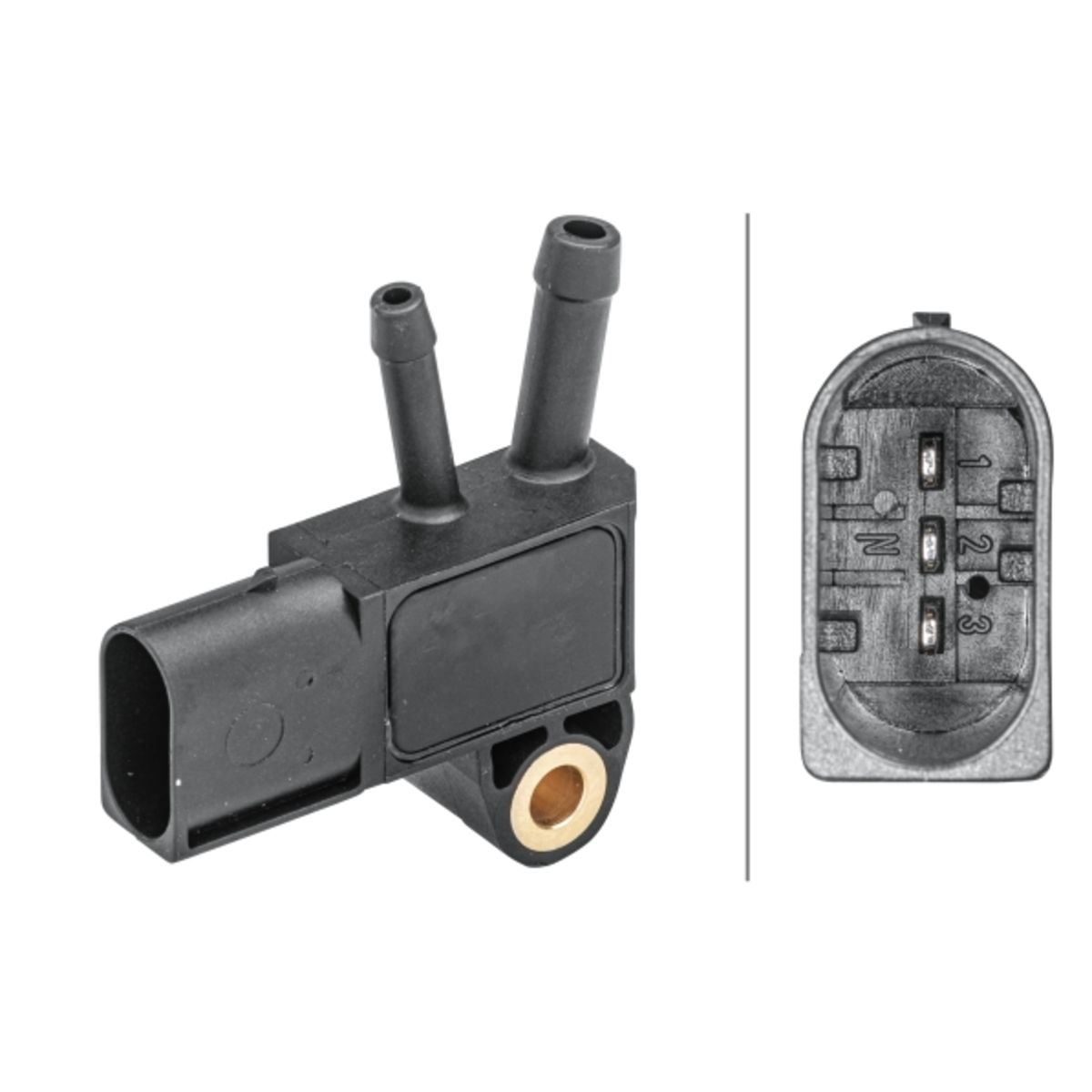 Image of Sensor, uitlaatgasdruk