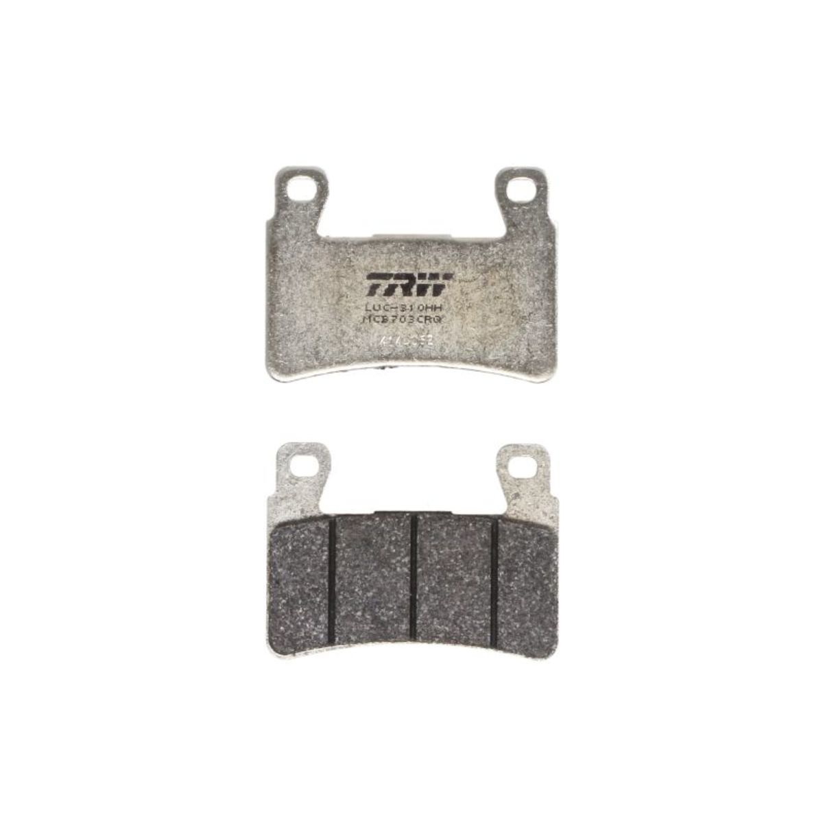 Jeu de plaquettes de frein TRW MCB703 sans homologation routière
