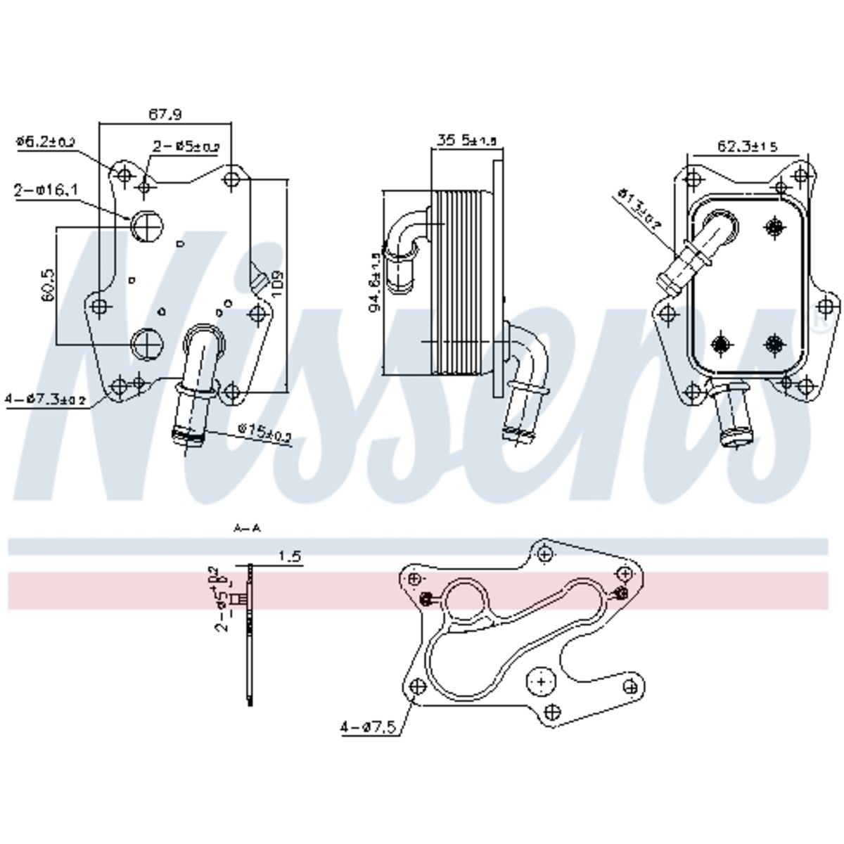 Image of Olie radiator, motorolie